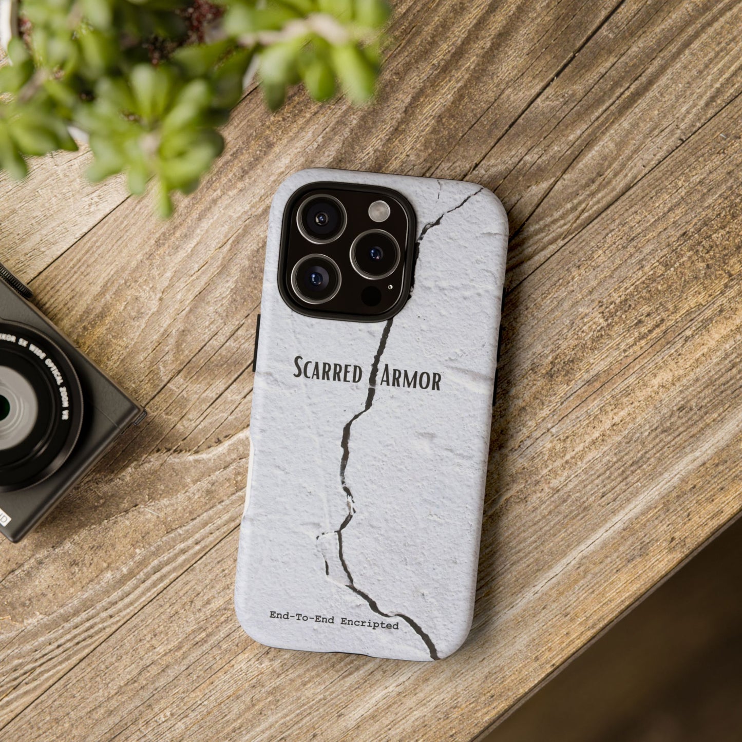Tough iPhone Cases Phone Case_ Series N8+ TCPCASE PT2WW001_ Limited Edition  Scarred Armor Design iPhone Cases by WesternWaves: