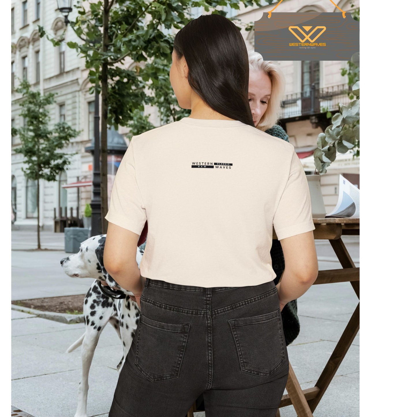 Eco-Friendly Unisex T-Shirt_ N7* Series ECOFUSTS PT2WW001_ Limited Edition Eco-Friendly T-Shirt by WesternWaves: