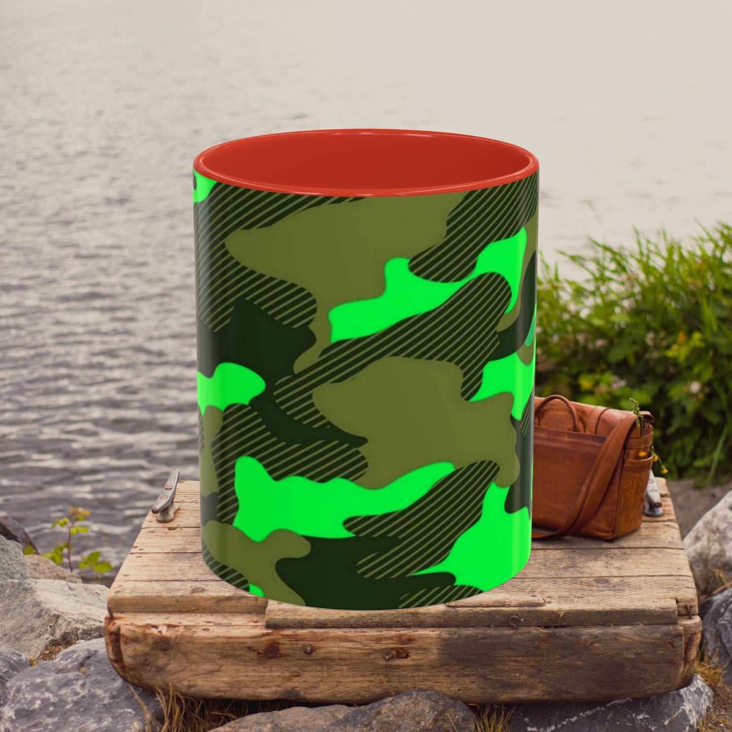 Accent Coffee Mug (11, 15oz)_ N2 Series ACMUG PT2WW004_ Limited Edition Mug by WesternWaves: