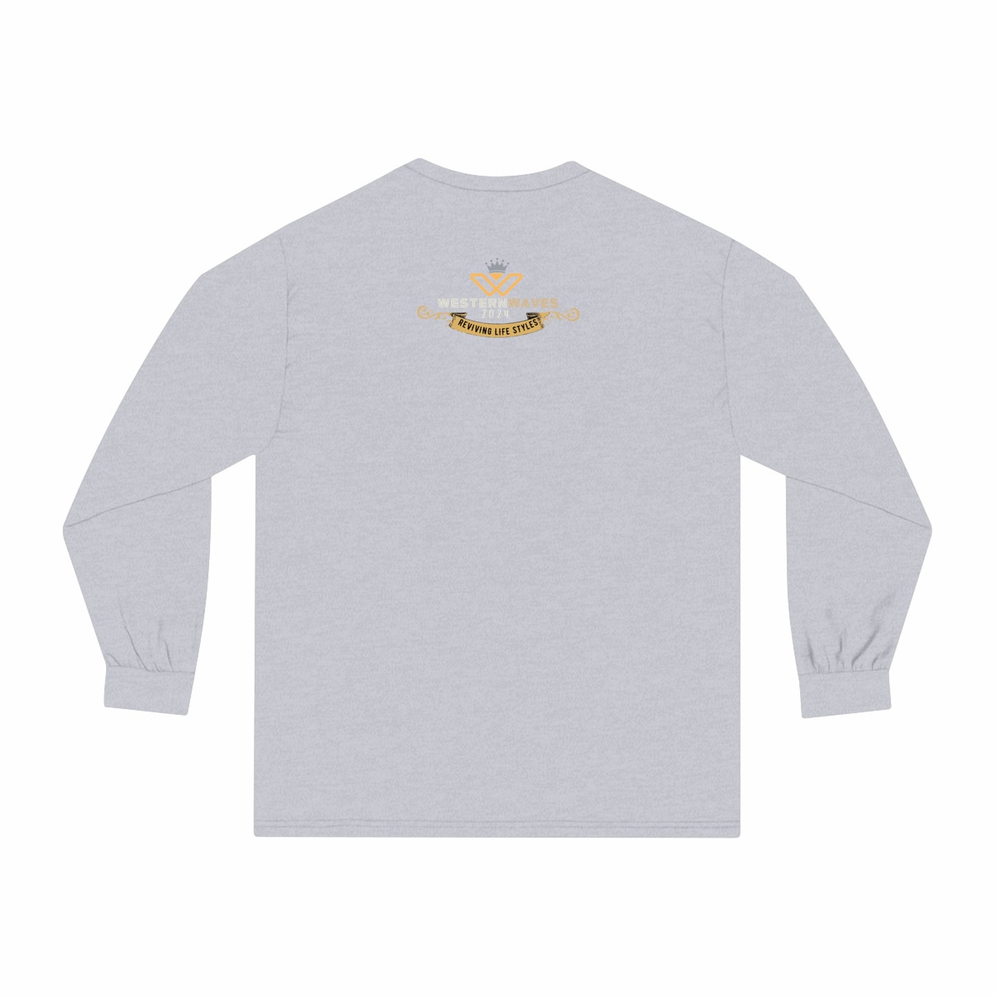 Unisex Classic Long Sleeve T-Shirt_ N2 Series SPW CLSTS PT2WW001_ Limited Edition 100% US Cotton product by WesternWaves: