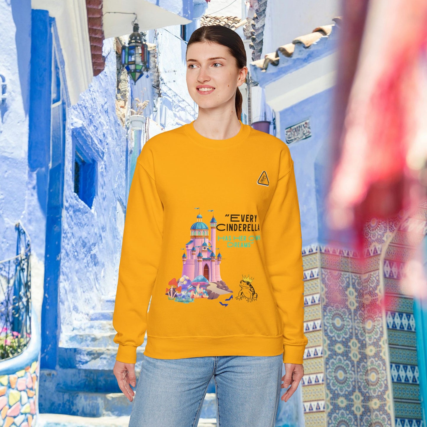 Unisex Heavy Blend™ Crewneck Sweatshirt_ N2 Series UHBCSS PT2WW007_ Limited Edition Pure Luxury  By WesternWaves: