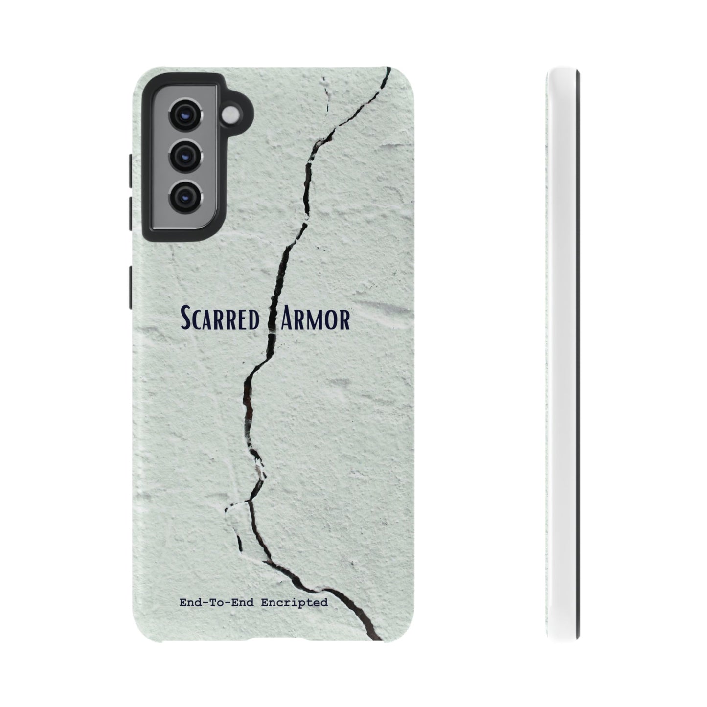 Tough Cases_ Samsung Galaxy Phone Case_ Series N8+ TCPCASE PT2WW003_ Limited Edition  Scarred Armor Design Samsung Galaxy Phone Cases by WesternWaves: