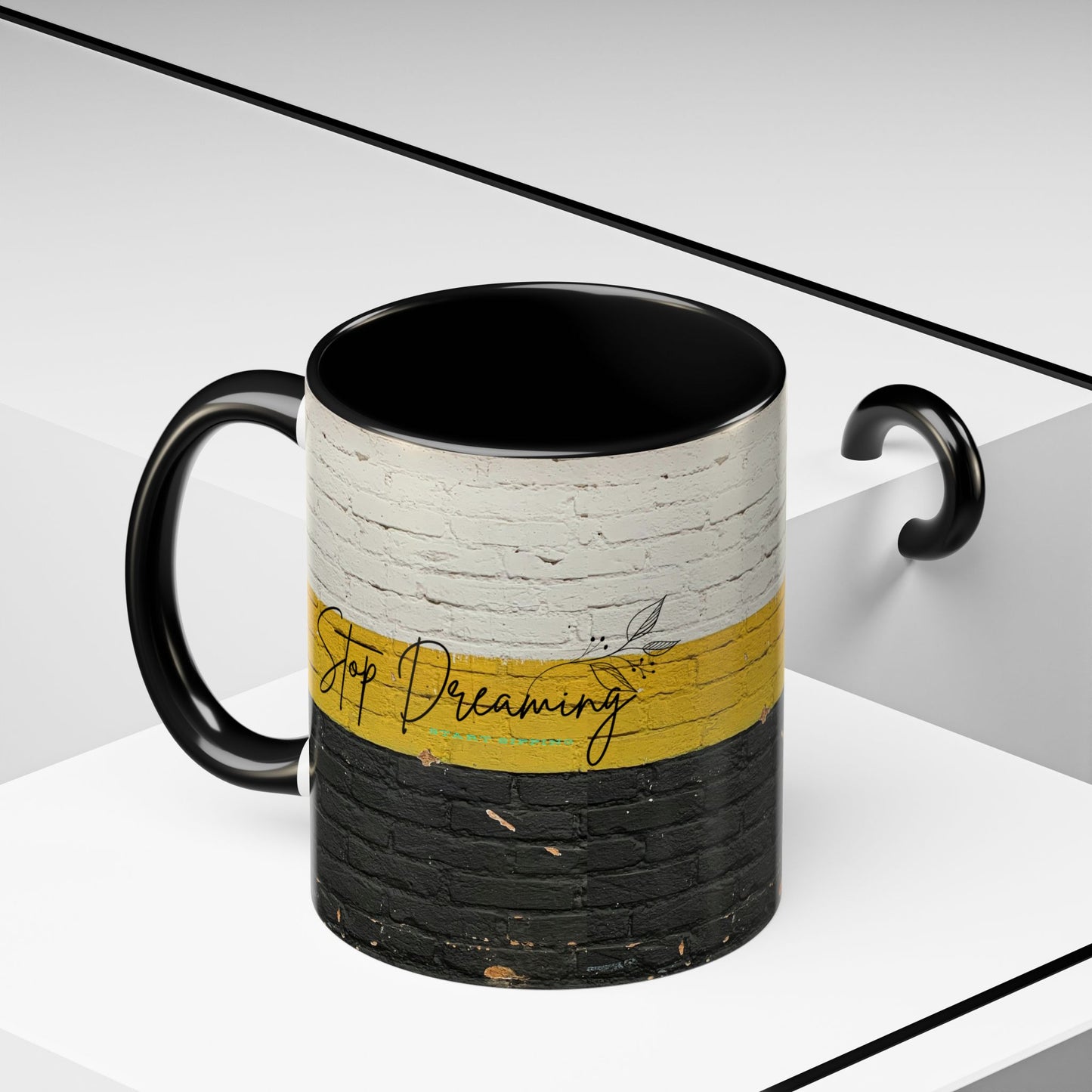 Accent Coffee Mug 11, 15oz_ N2 Series SPW ACM11OZ PT2WW012_ Limited Edition Perfect Blend of Style by WesternWaves: