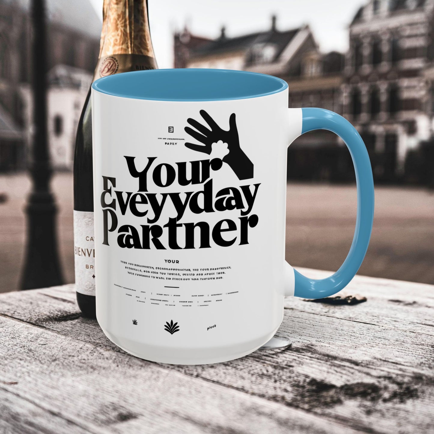 Accent Coffee Mug 11oz, 15oz_ N3* Series ACM11OZ PT2WW023_ Limited Edition Perfect Blend of Style by WesternWaves: