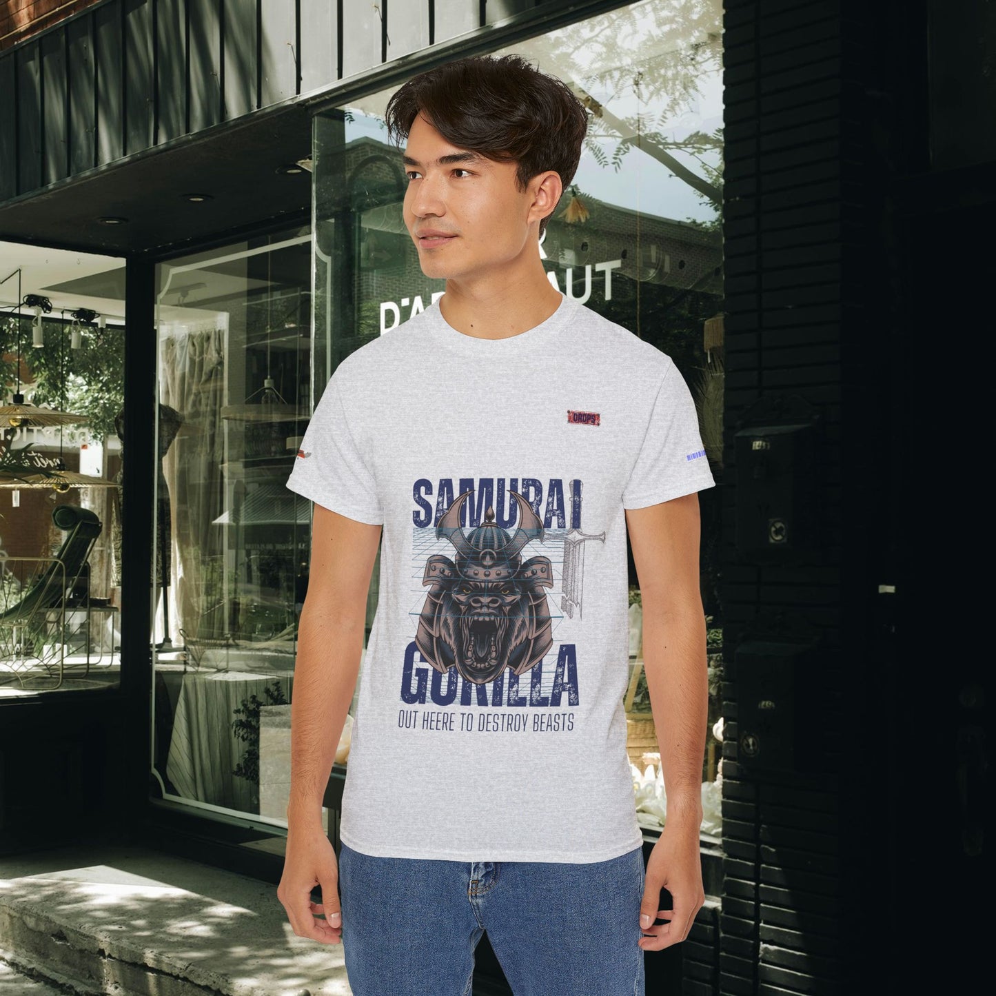 Unisex Ultra Cotton Tee_ Classic Comfort Unleashed_ N2  Series  USUCTEE PT2WW004_ Limited Edition Maximum Comfort & Style by WesternWaves: