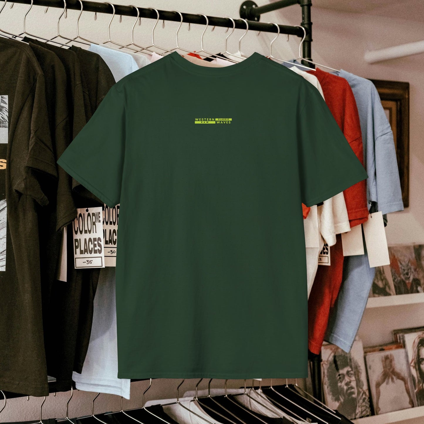 Unisex Softstyle T-Shirt_ N2* Series SPW USSTS FT2WW010_ Redefine Relaxation Limited Edition by WesternWaves: