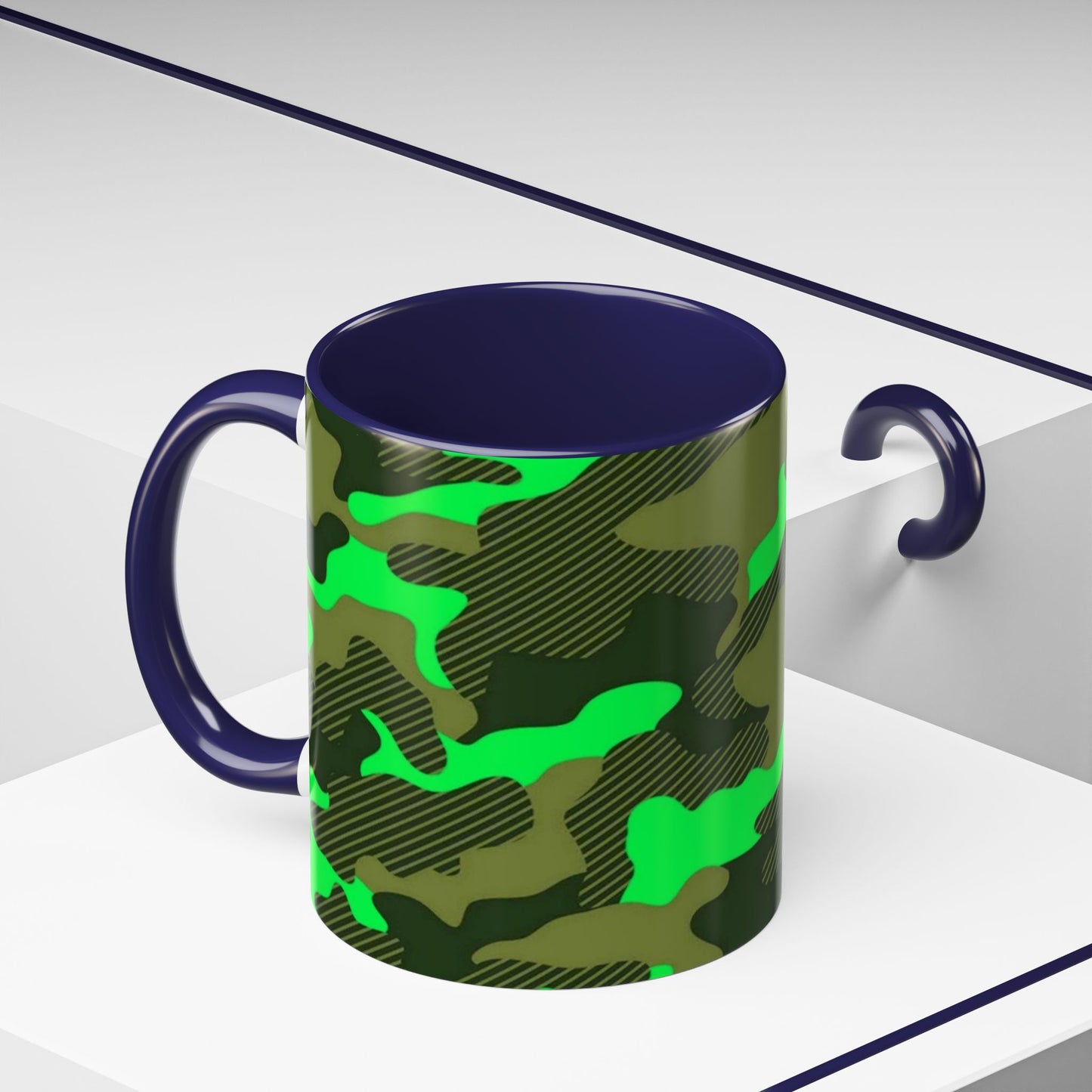 Accent Coffee Mug (11, 15oz)_ N2 Series ACMUG PT2WW004_ Limited Edition Mug by WesternWaves: