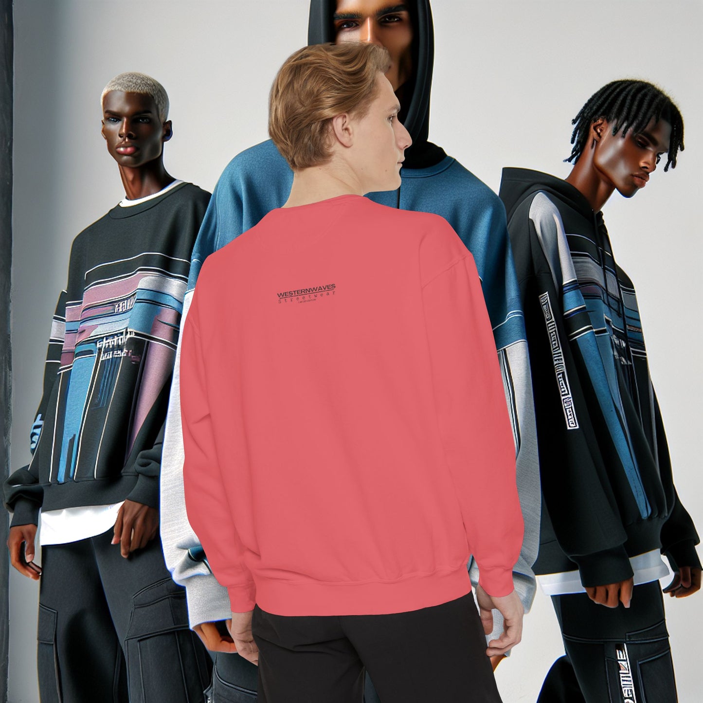 Predator & Prey Sweatshirt_ 03 Sep 2025_ Cozy Unisex Pullover, Nature Lover Apparel, Gifts for Wildlife Enthusiasts, Fall Fashion Layer