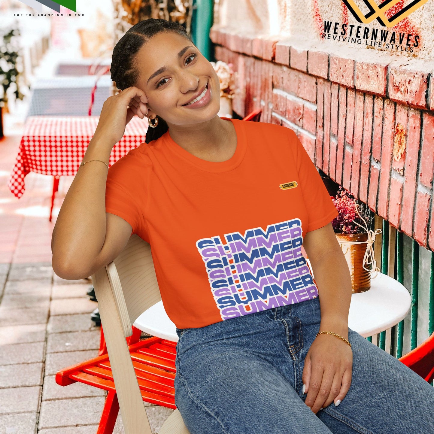 Unisex Softstyle T-Shirt_ N2* Series SPW USSTS FT2WW010_ Redefine Relaxation Limited Edition by WesternWaves: