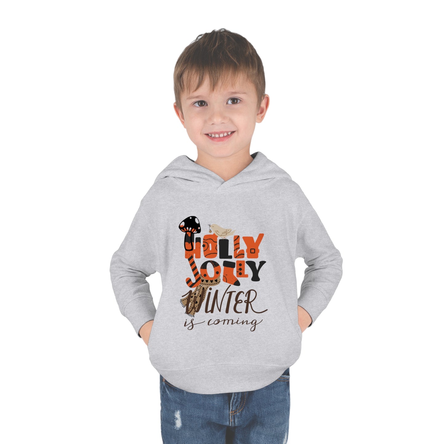 Toddler Pullover Fleece Hoodie – N2 Series SPW TPOFH PT2WW003_– Cozy, Durable & Personalized Limited Edition by WesternWaves: