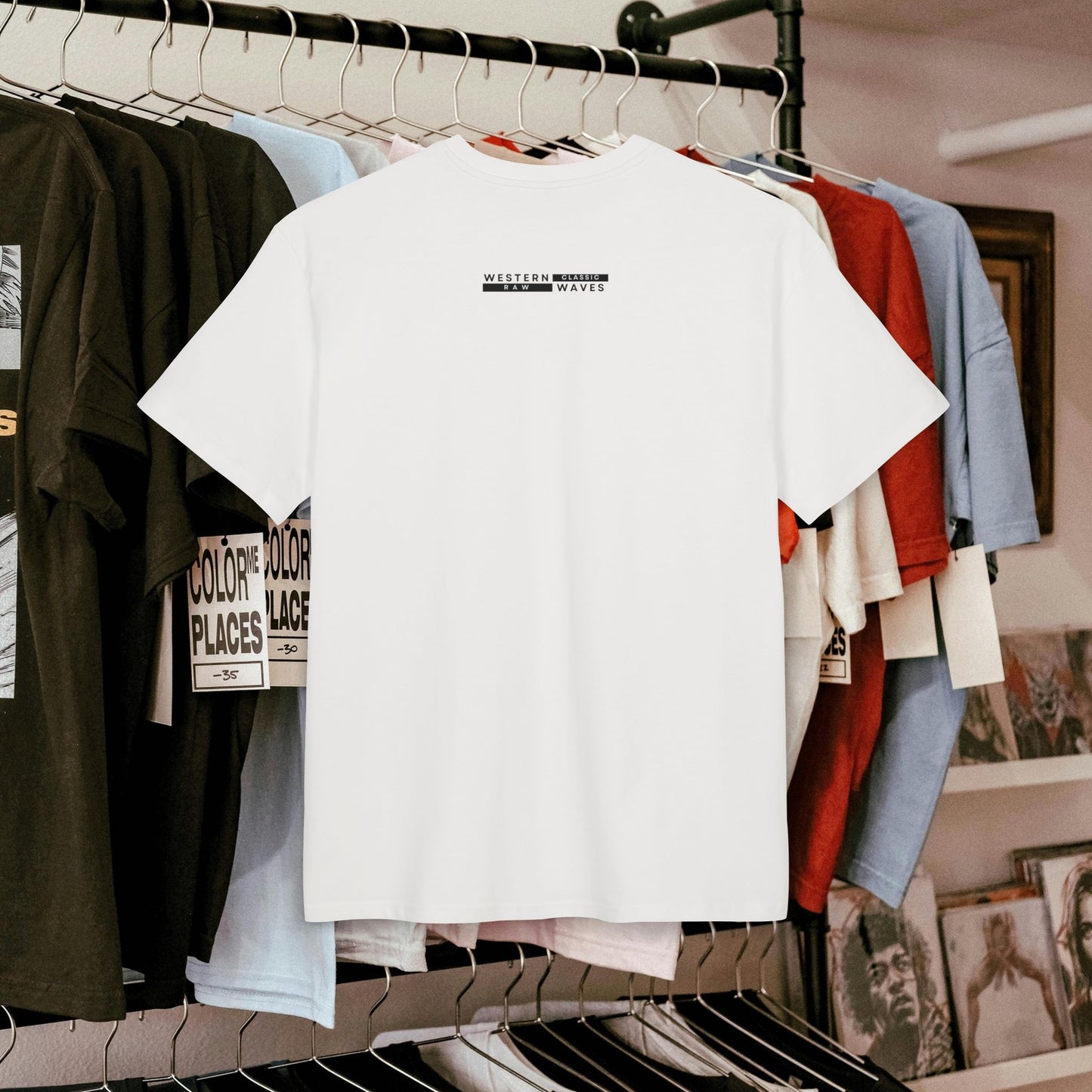 Unisex Oversized Tee_ N6+ Series USOSTEE PT2WW005_ Limited Edition by WesternWaves
