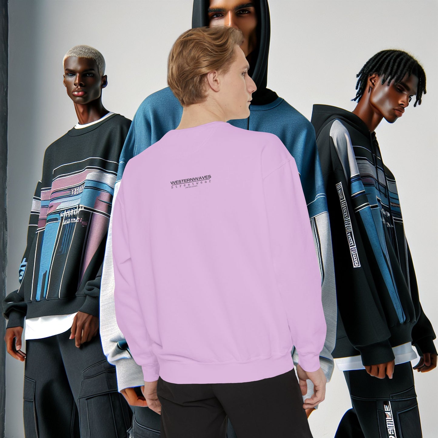 Predator & Prey Sweatshirt_ 03 Sep 2025_ Cozy Unisex Pullover, Nature Lover Apparel, Gifts for Wildlife Enthusiasts, Fall Fashion Layer