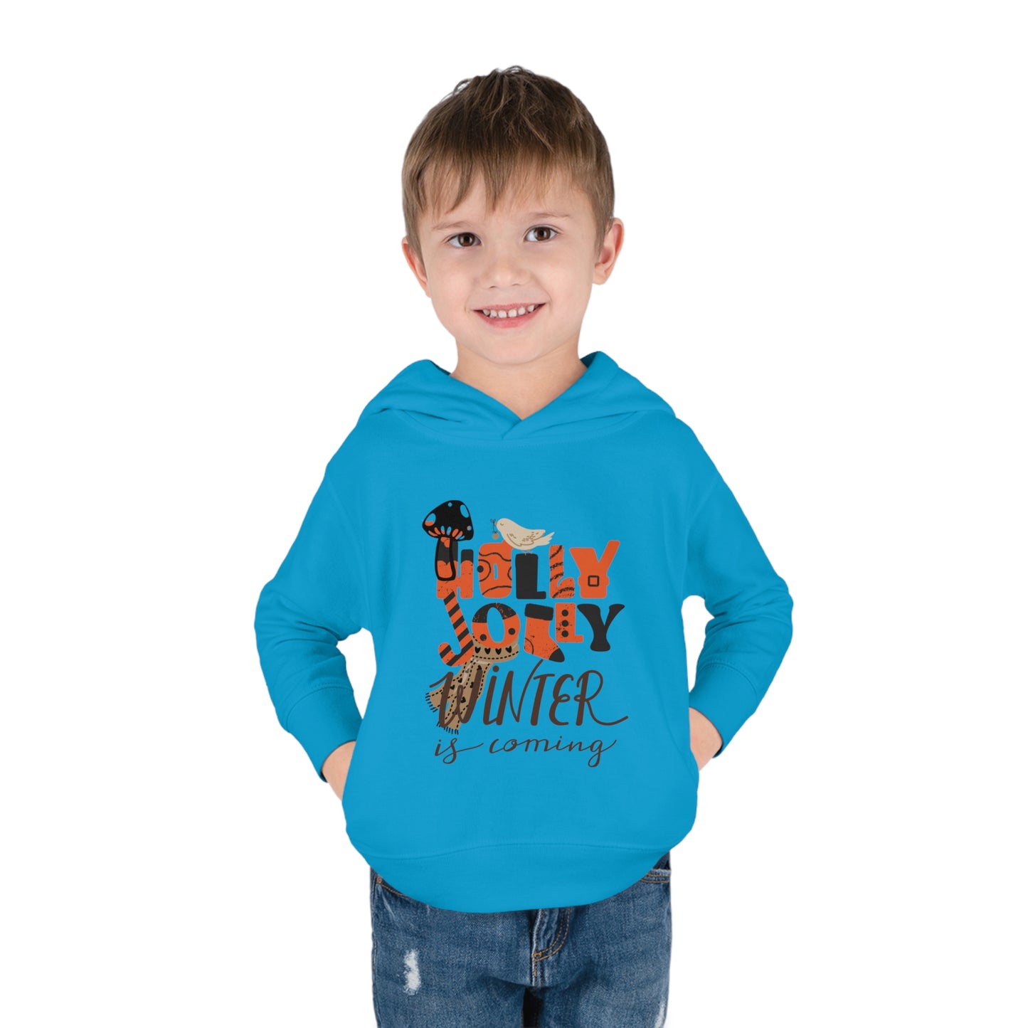 Toddler Pullover Fleece Hoodie – N2 Series SPW TPOFH PT2WW003_– Cozy, Durable & Personalized Limited Edition by WesternWaves: