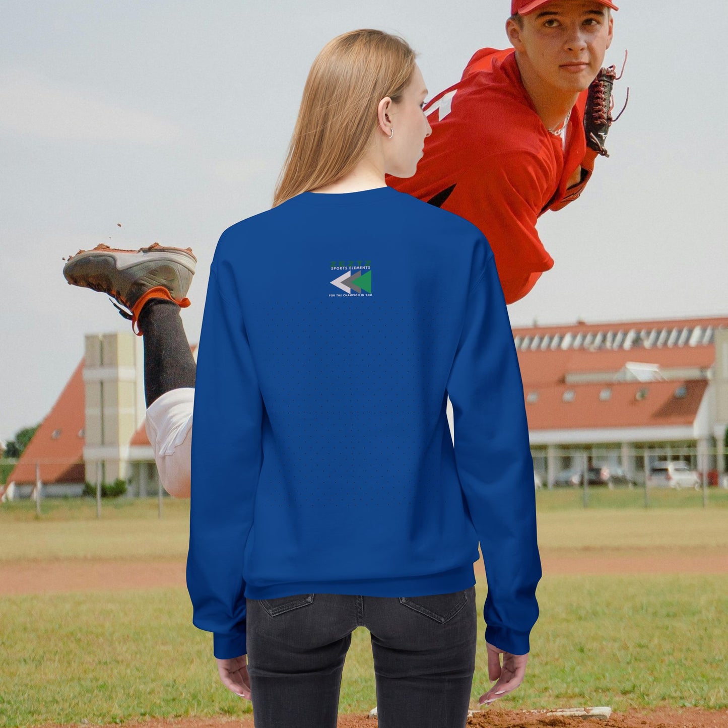 Unisex Midweight Softstyle Fleece Crewneck Sweatshirt_ N2 Series USMWSSFCNSS PT2WW001_ ‘ZeztZ’ Brand Limited Edition Statement of Style & Sustainability by WesternWaves: