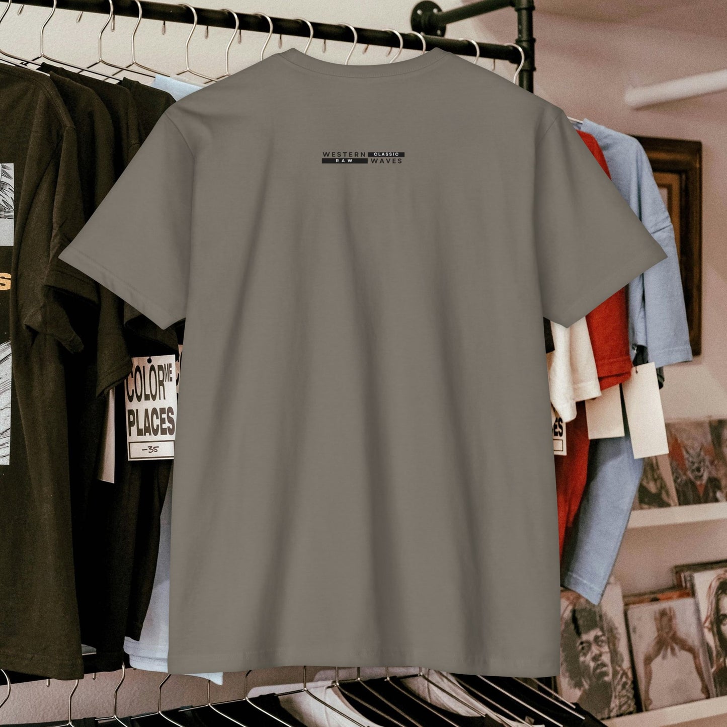 Unisex CVC Jersey T-shirt_ N7+ Series USCVCJTS PT2WW001_ Limited Edition Timeless Style for Car Lovers by WesternWaves: