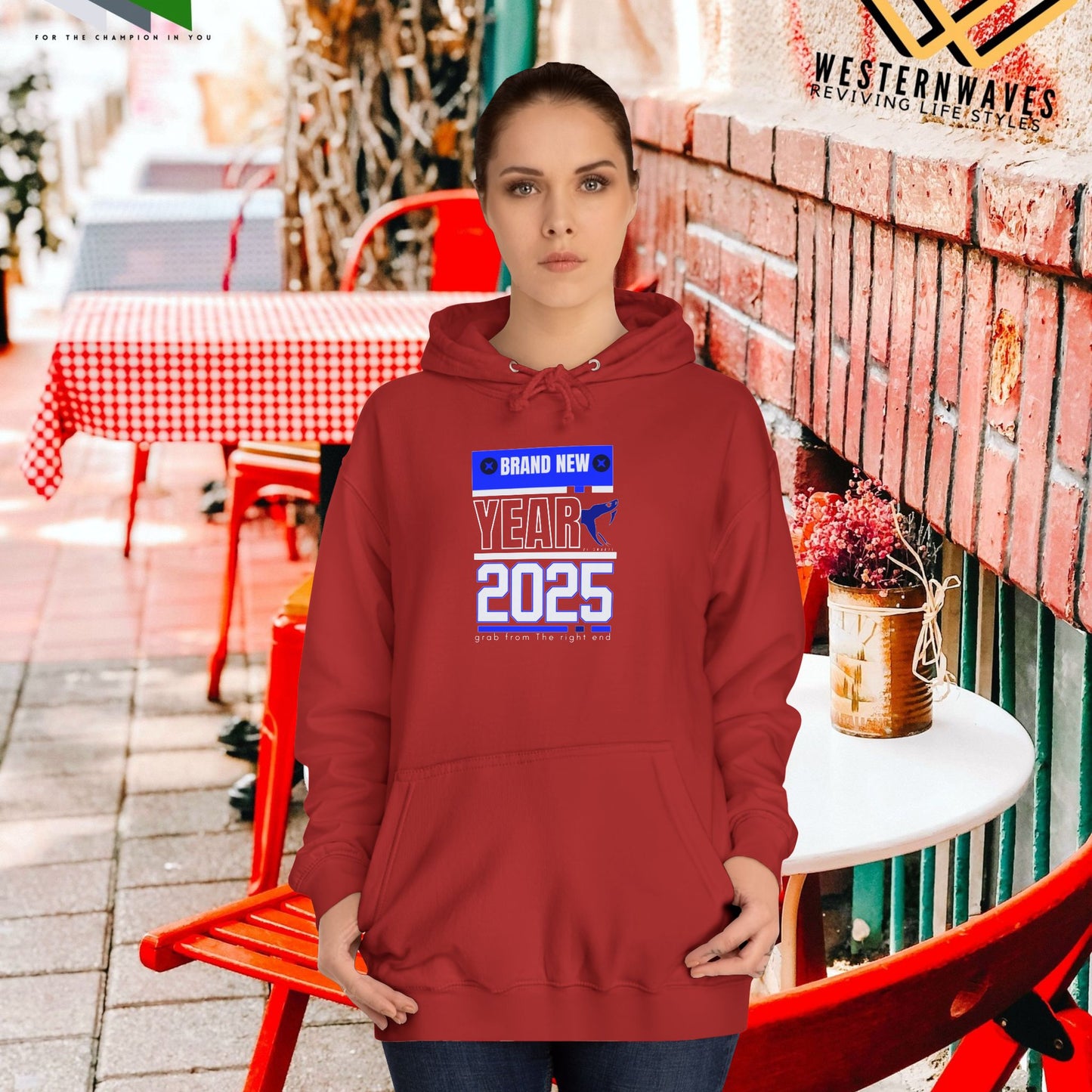 Unisex College Hoodie_  N2 Series SPW USCH PT2WW008_ Limited Edition Timeless Unisex Design by WesternWaves: