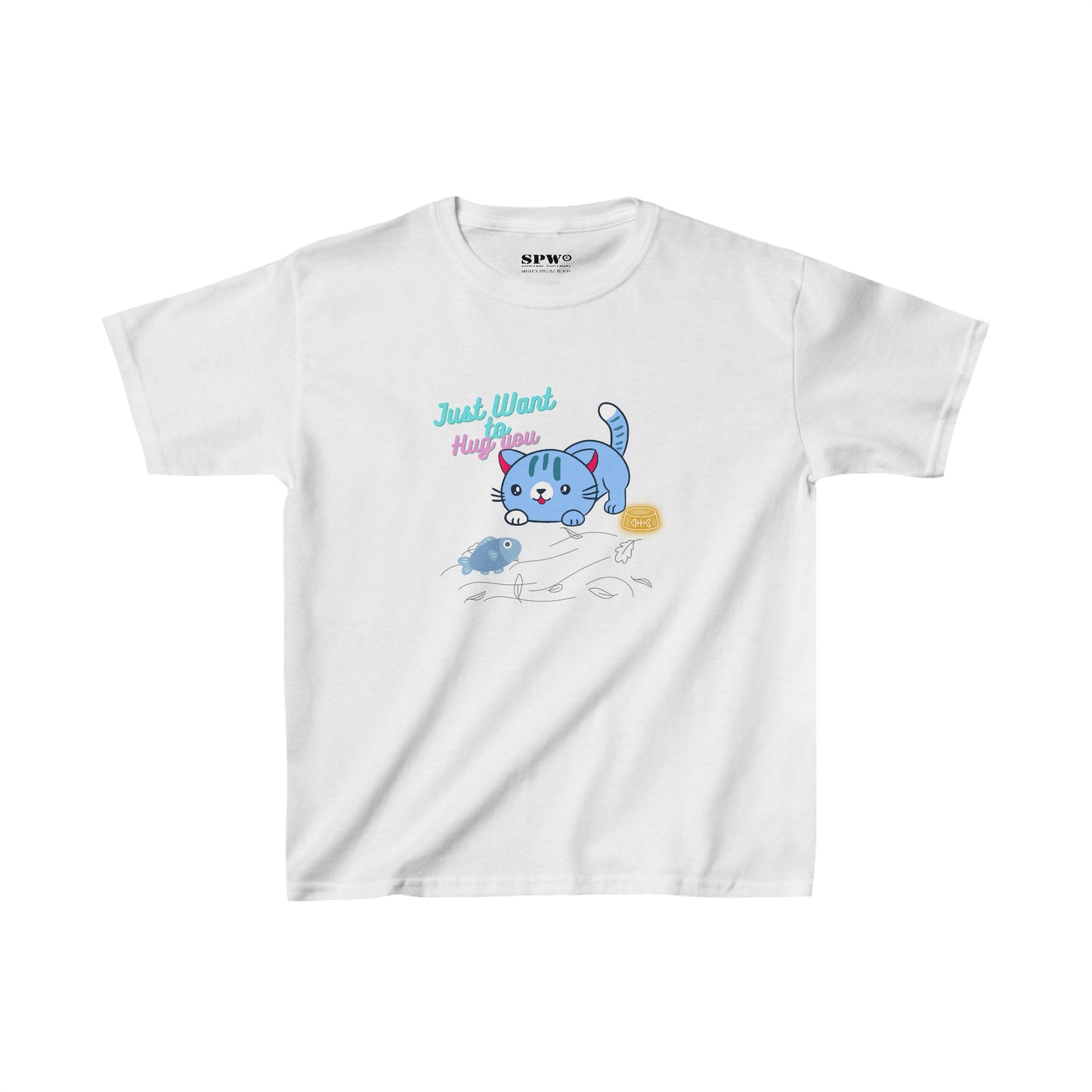 Tee-shirt Kids Heavy Cotton™_ Confort durable pour chaque aventure_ NSeries SPW KHCT PT2SF004_Limited Edition