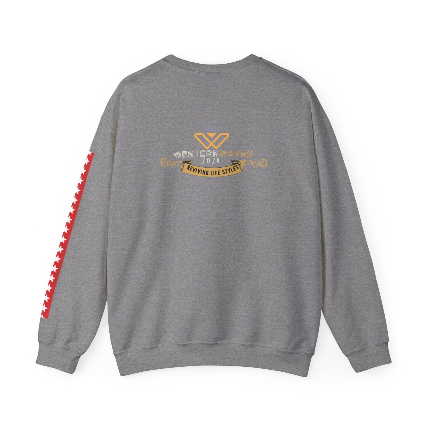 Unisex Heavy Blend™ Crewneck Sweatshirt_ N2 Series SPW UHBCSS PT2WW003_ Limited Edition Pure Luxury _ By WesternWaves: