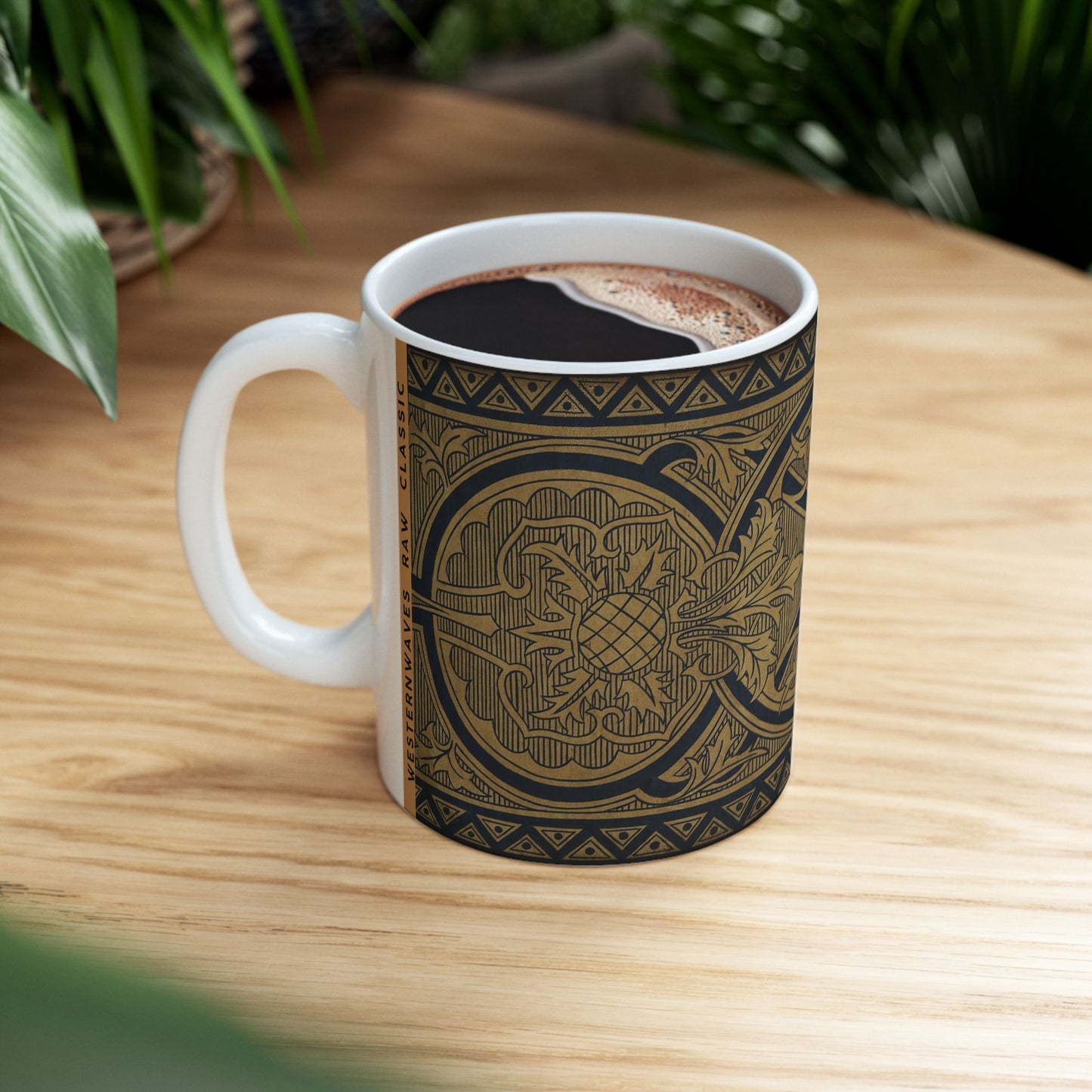 Ceramic Mug (11oz, 15oz)_ N2+ Series CM10OZ&15OZ PT2WW004_ Limited Edition by WesternWaves: