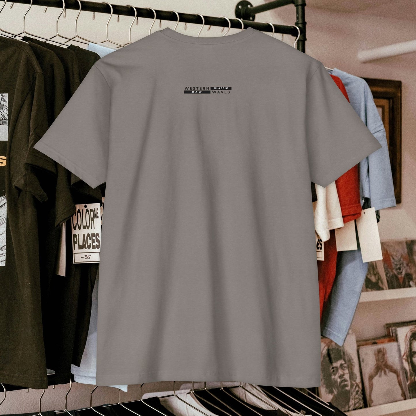 Unisex CVC Jersey T-shirt_ N7+ Series USCVCJTS PT2WW001_ Limited Edition Timeless Style for Car Lovers by WesternWaves: