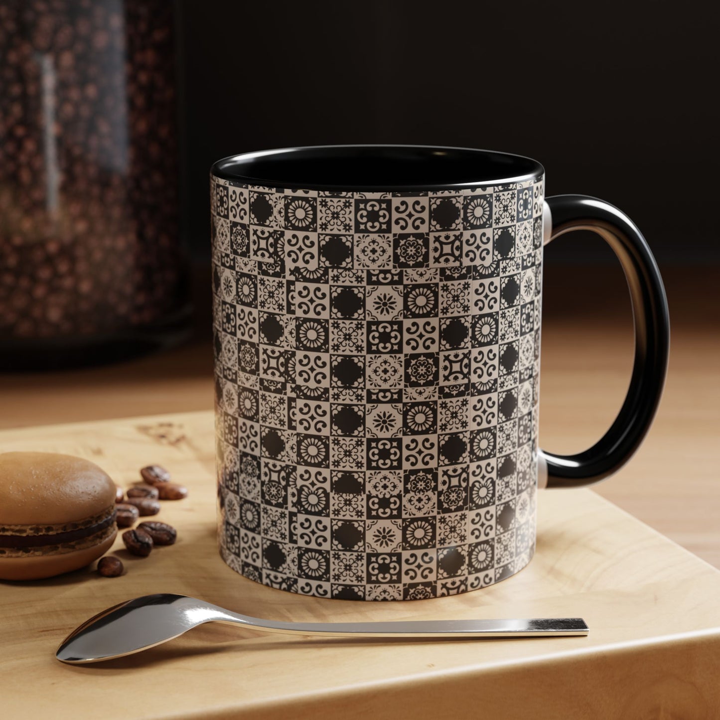 11oz Accent Mug_ N2 Series SPW 11OZACM PT2WW001_ Limited Edition Perfect Blend of Style by WesternWaves: