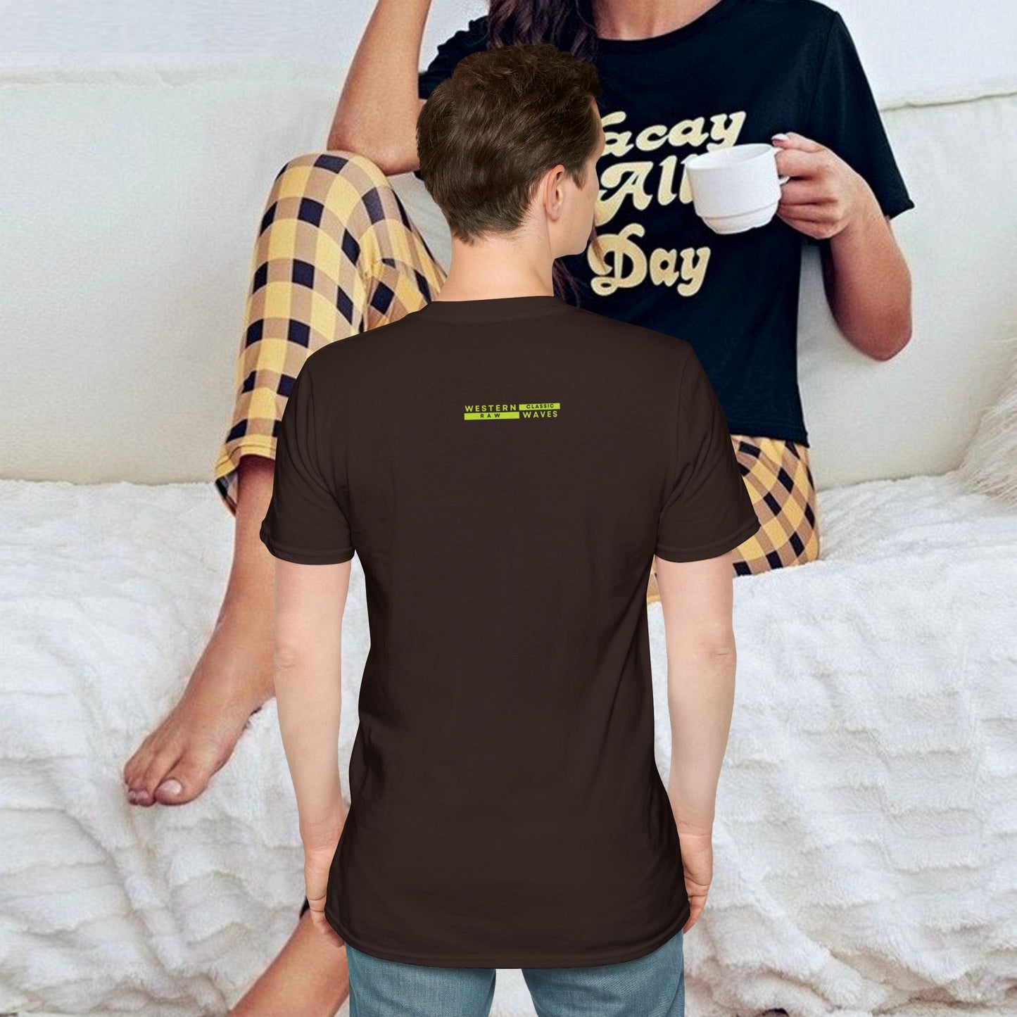 Unisex Softstyle T-Shirt_ N2* Series SPW USSTS FT2WW010_ Redefine Relaxation Limited Edition by WesternWaves: