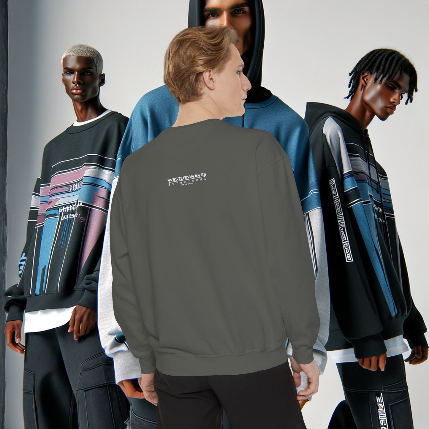 Predator & Prey Sweatshirt_ 03 Sep 2025_ Cozy Unisex Pullover, Nature Lover Apparel, Gifts for Wildlife Enthusiasts, Fall Fashion Layer