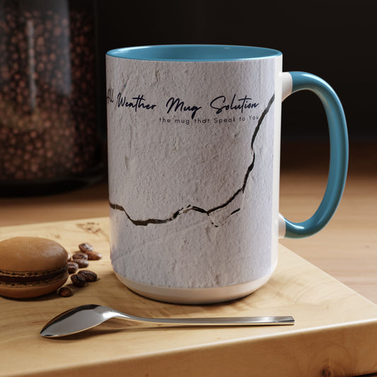 Accent Coffee Mug 11, 15oz_ N2 Series ACM11OZ PT2WW010_ Limited Edition Perfect Blend of Style by WesternWaves: