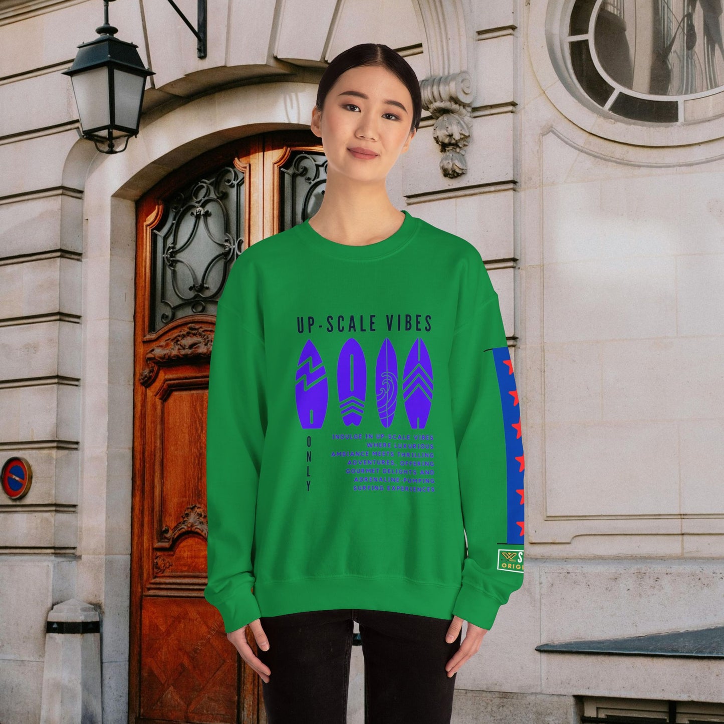 Unisex Heavy Blend™ Crewneck Sweatshirt_ N2 Series SPW JBRW PT2WW001_Limited Edition Pure Luxury by WesternWaves: