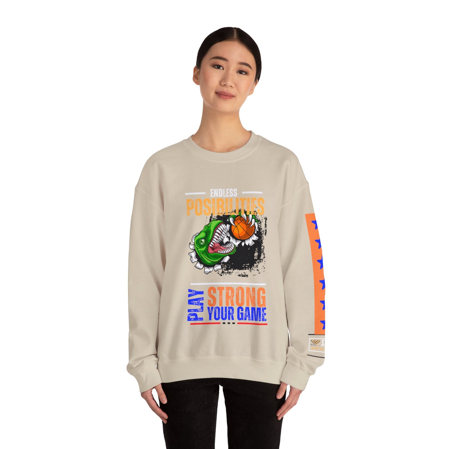 Unisex Heavy Blend™ Crewneck Sweatshirt_ N2 Series SPW UHBCSS PT2WW014_ Limited Edition Pure Luxury  By WesternWaves: