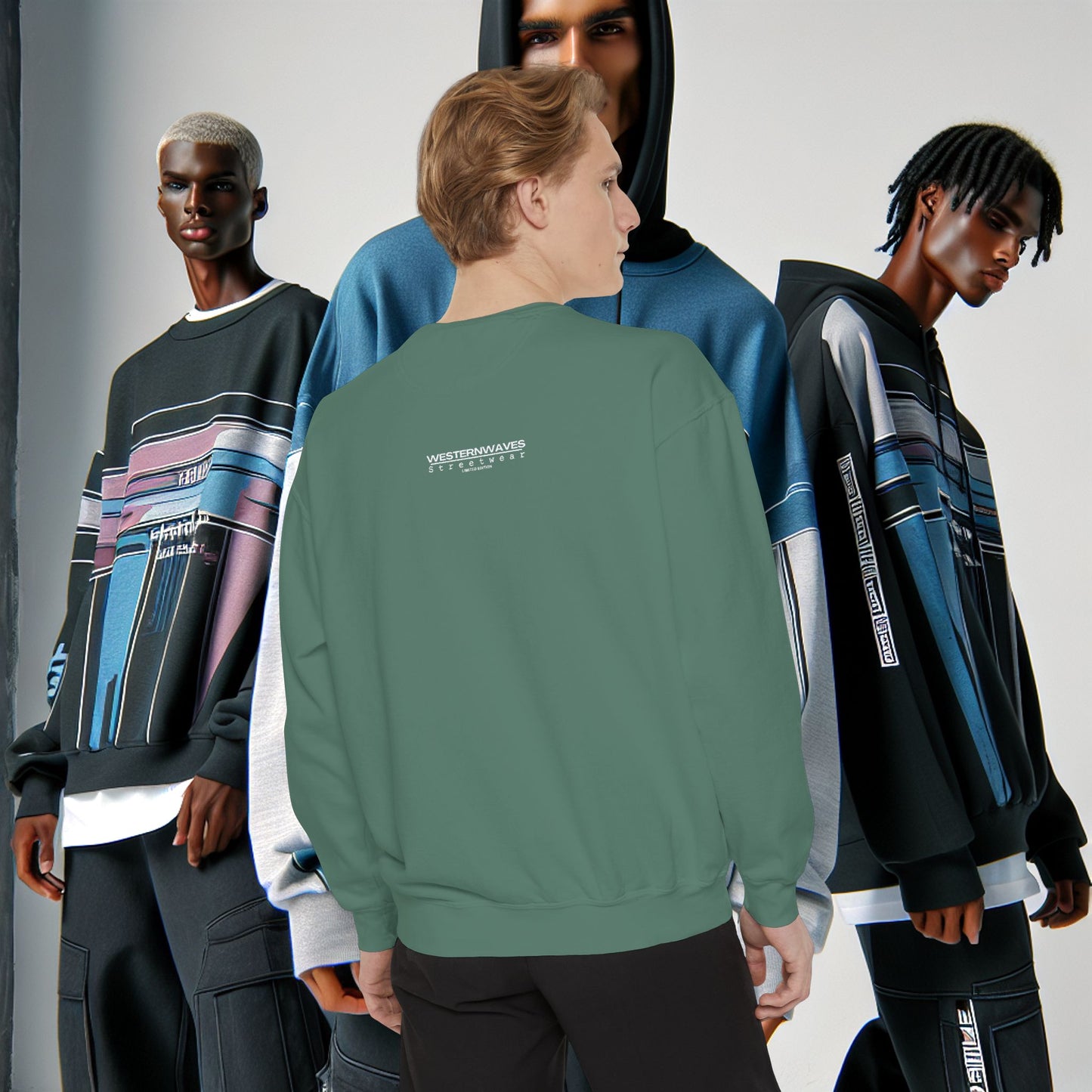 Predator & Prey Sweatshirt_ 03 Sep 2025_ Cozy Unisex Pullover, Nature Lover Apparel, Gifts for Wildlife Enthusiasts, Fall Fashion Layer