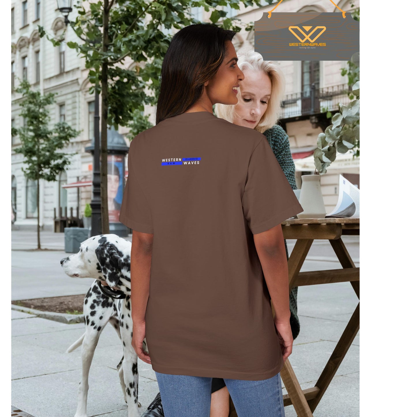 Unisex Garment-Dyed T-shirt_ N3+ Series USGDTS PT2WW005_ Comfort Colors 1717_ Limited Edition Fusion of Style by WesternWaves: