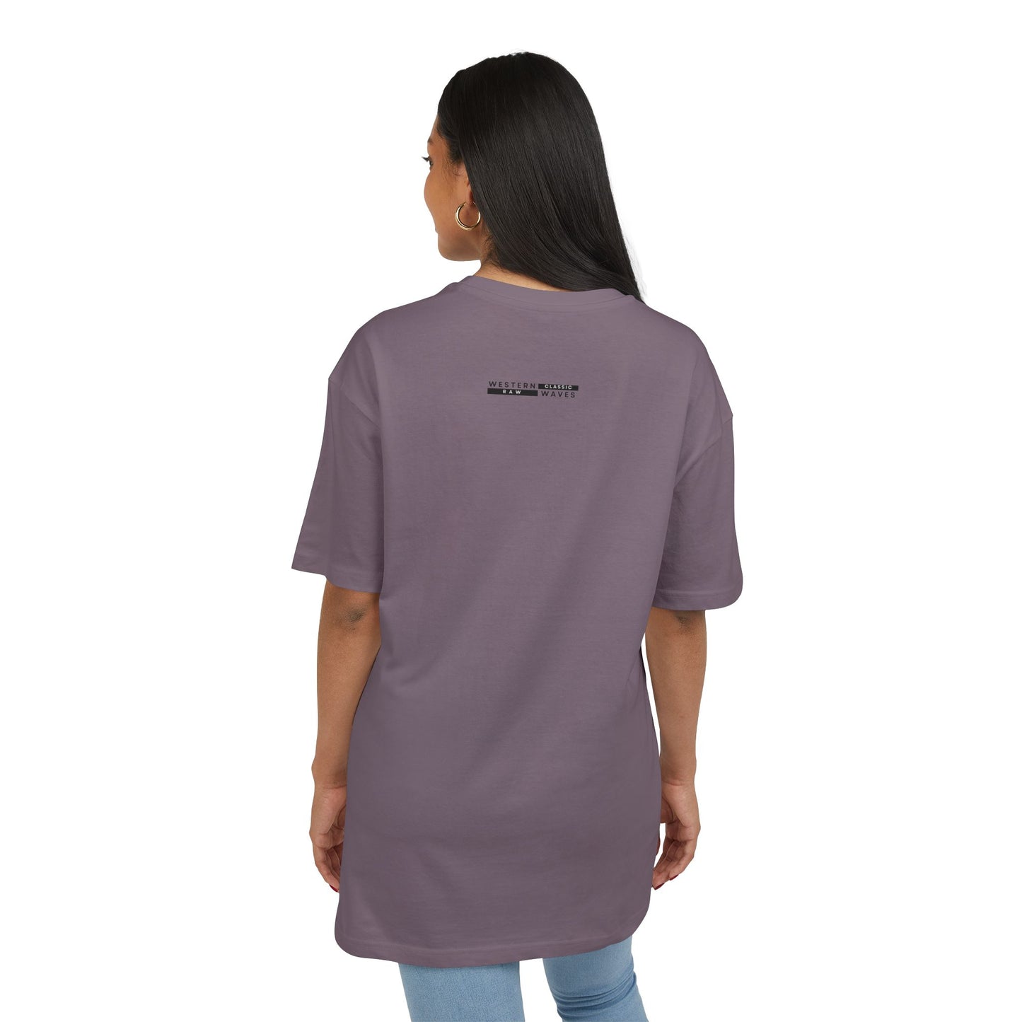 Unisex Oversized Tee_ N6+ Series USOSTEE PT2WW004_ Limited Edition by WesternWaves: