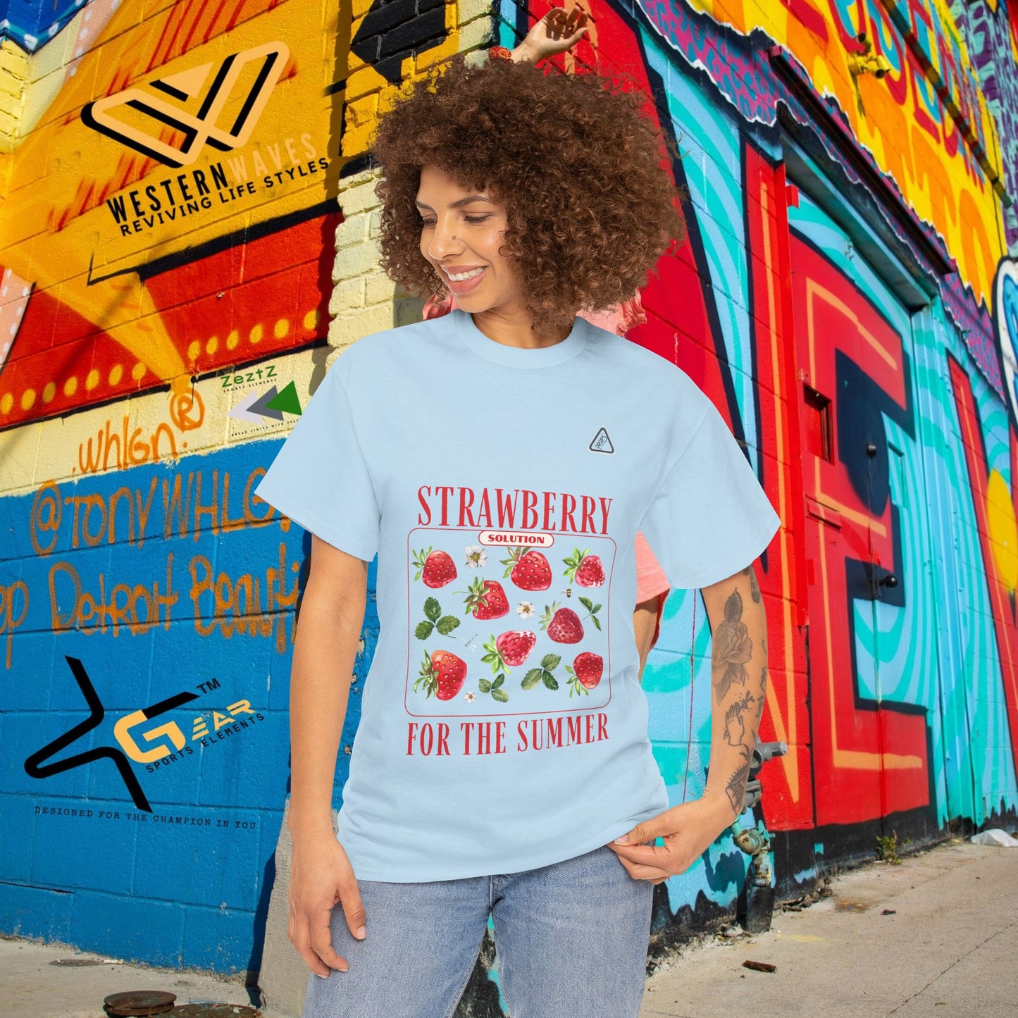 Unisex Heavy Cotton Tee_ N6* Series USHCTEE PT2WW004_ Limited Edition by WesternWaves_