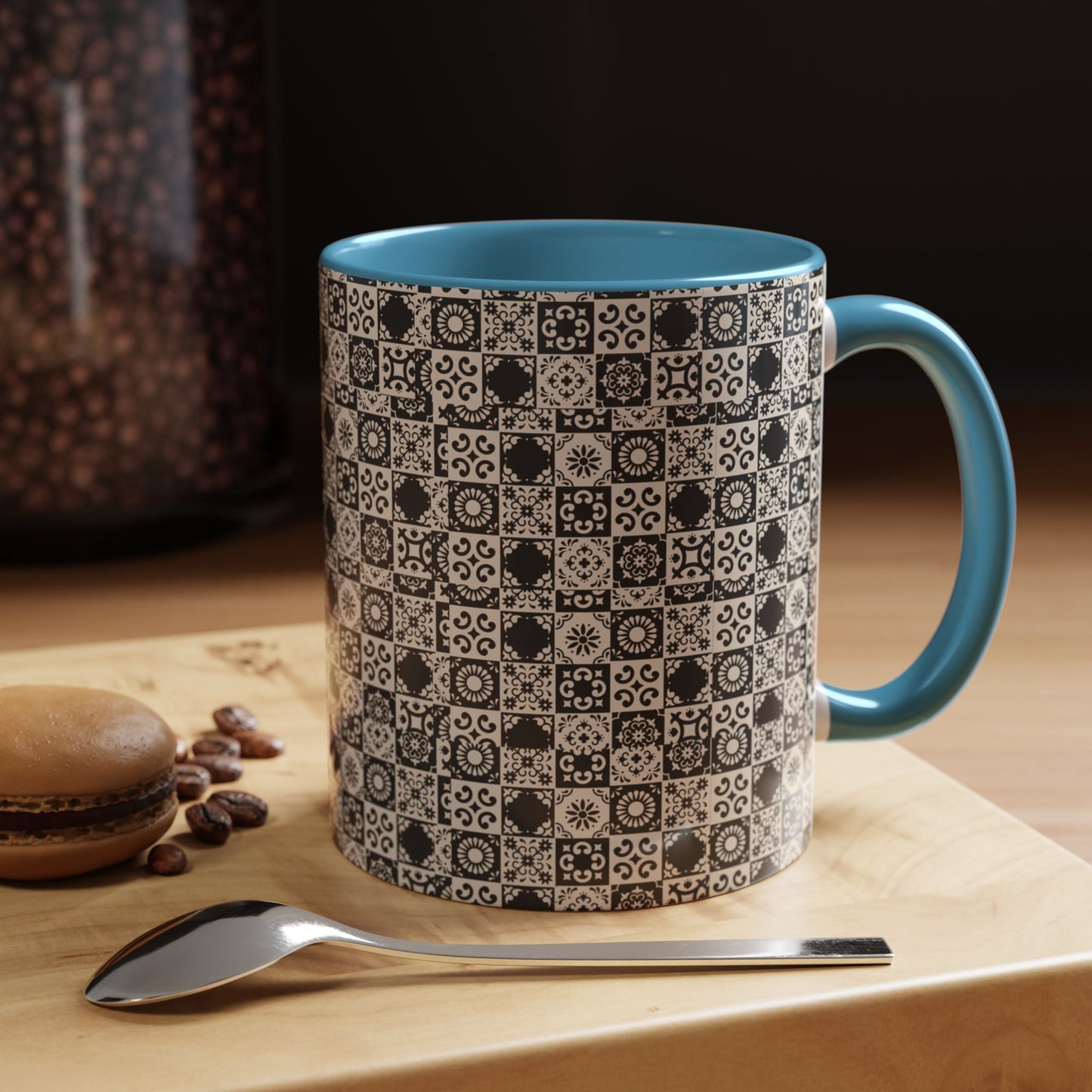 11oz Accent Mug_ N2 Series SPW 11OZACM PT2WW001_ Limited Edition Perfect Blend of Style by WesternWaves: