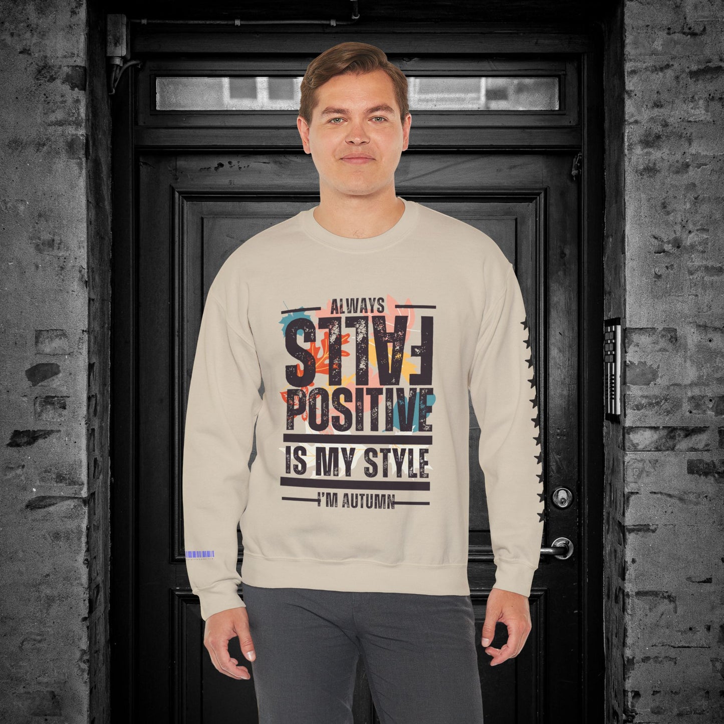 Unisex Heavy Blend™ Crewneck Sweatshirt_ N2 Series SPW UHBCSS PT2WW027_ Limited Edition Pure Luxury  By WesternWaves: