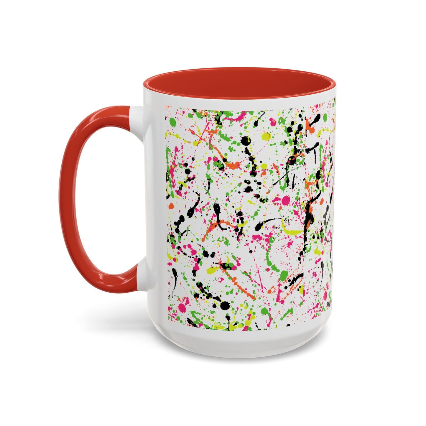 Accent Coffee Mug 11, 15oz_ N2 Series SPW ACM11OZ PT2WW0002_ Vibrant Limited Edition Design by WesternWawes: