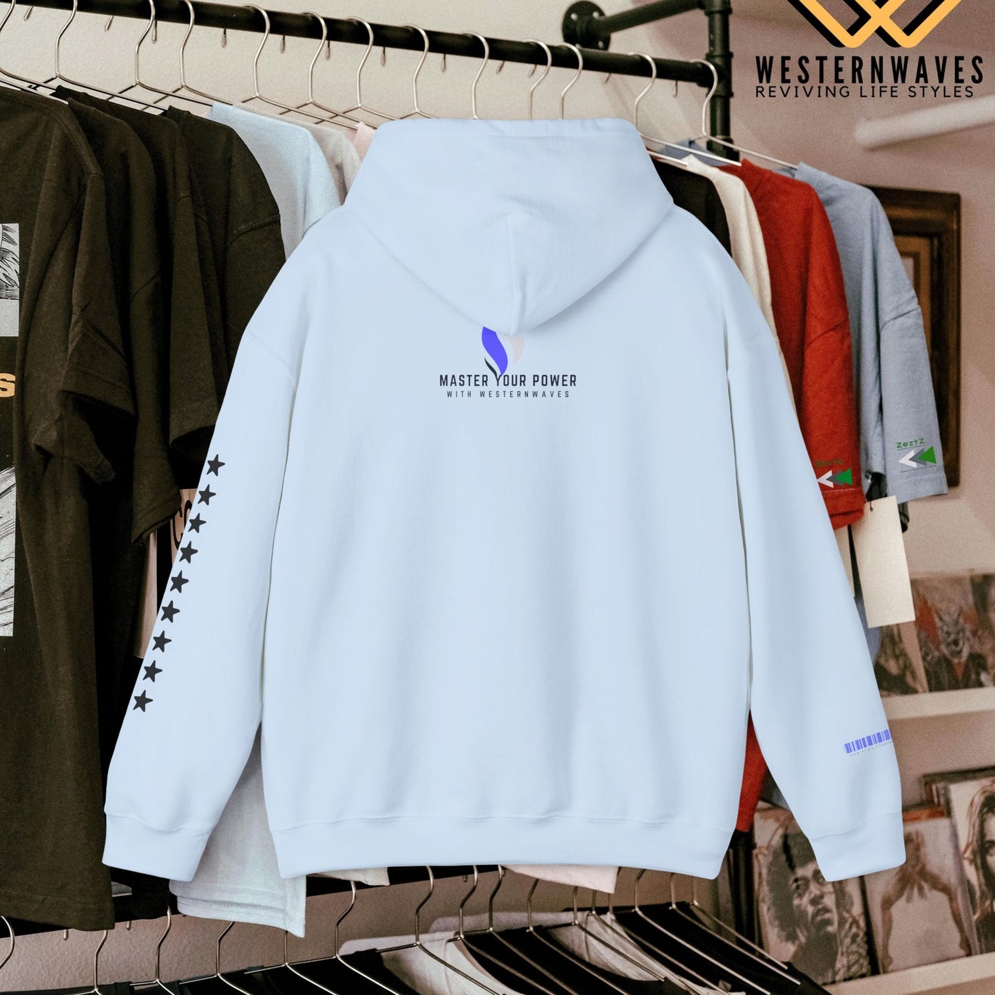 Unisex Heavy Blend™ Crewneck Sweatshirt_ N2 Series SPW UHBCSS PT2WW008_Limited Edition Comfort & Style by WesternWaves: