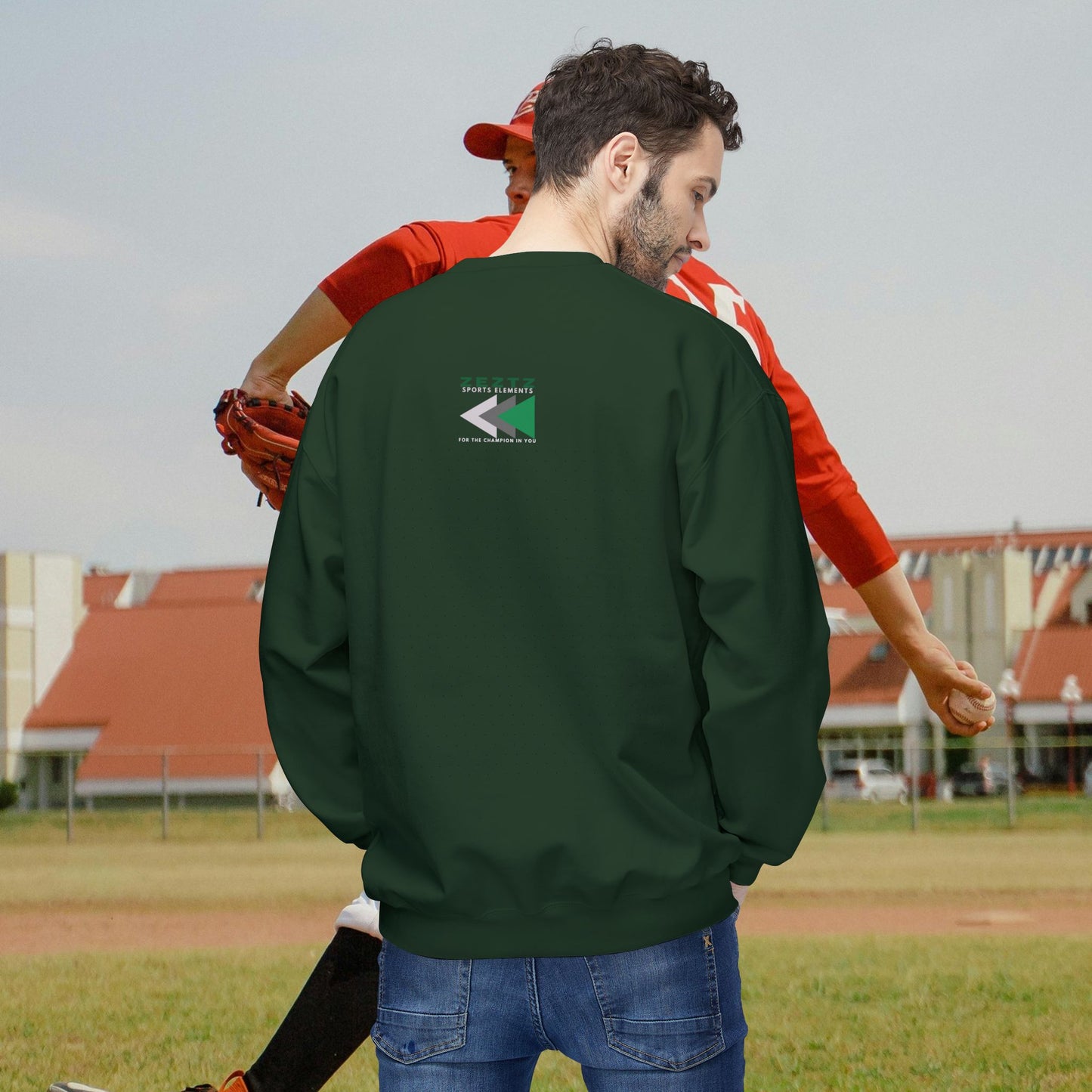 Unisex Midweight Softstyle Fleece Crewneck Sweatshirt_ N2 Series USMWSSFCNSS PT2WW001_ ‘ZeztZ’ Brand Limited Edition Statement of Style & Sustainability by WesternWaves: