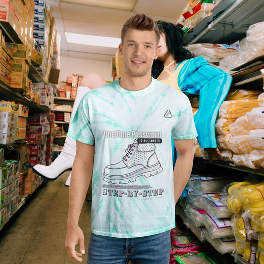 Tie-Dye Tee, Cyclone_ N2 Series T&DTEE PT2WW001_ Retro Style Limited Edition by WesternWaves: