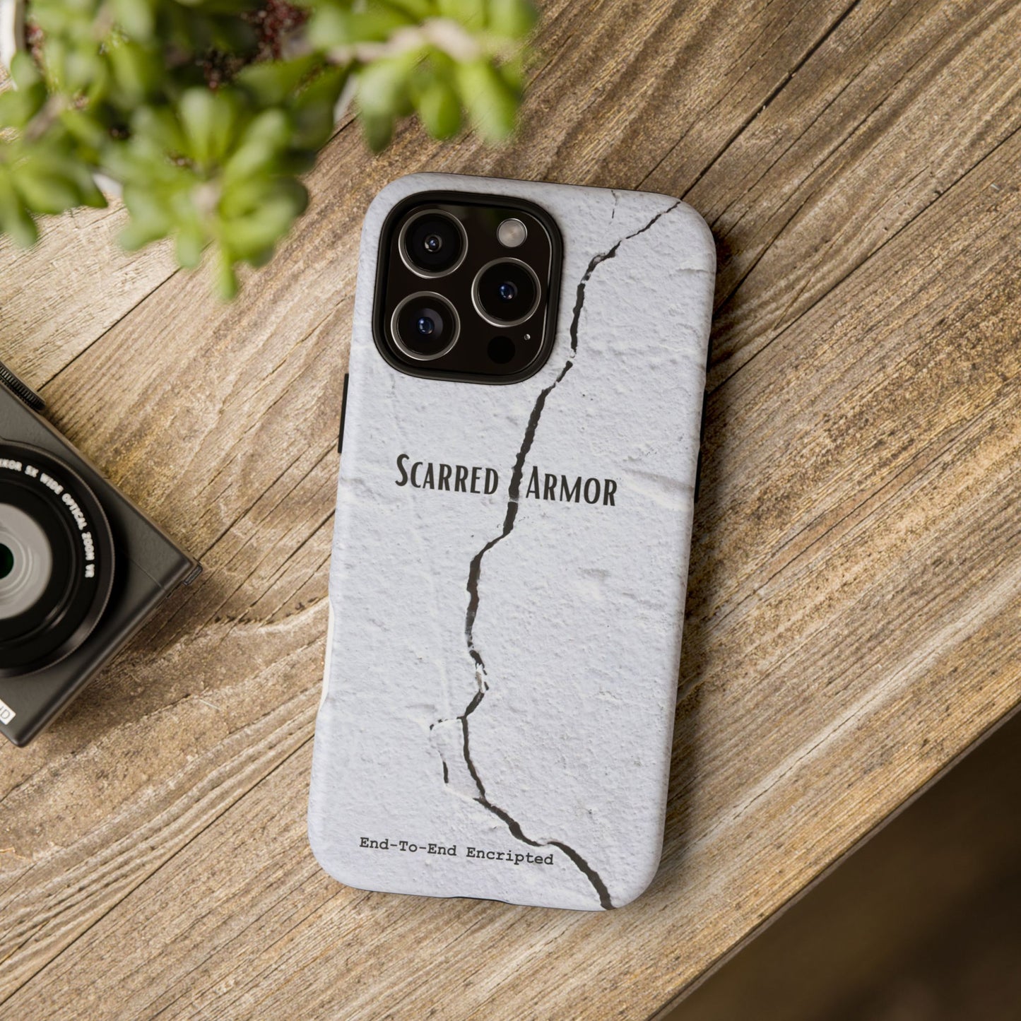 Tough iPhone Cases Phone Case_ Series N8+ TCPCASE PT2WW001_ Limited Edition  Scarred Armor Design iPhone Cases by WesternWaves: