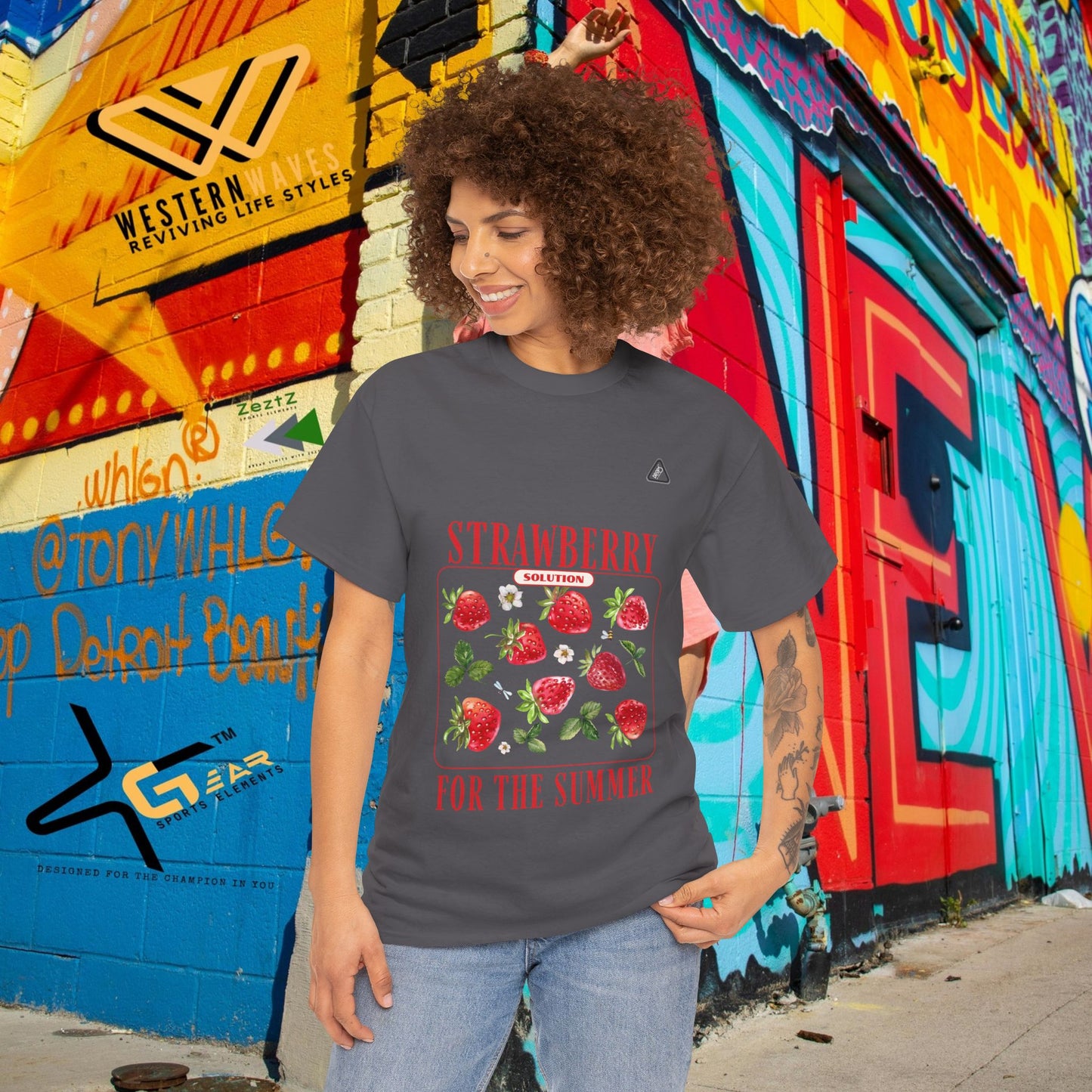 Unisex Heavy Cotton Tee_ N6* Series USHCTEE PT2WW004_ Limited Edition by WesternWaves_