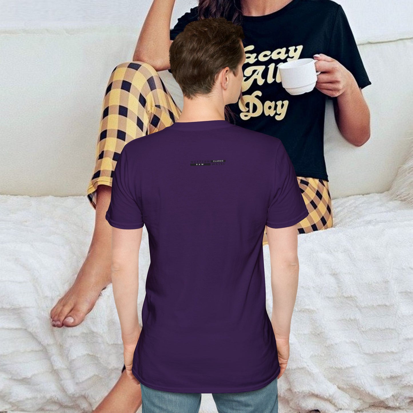 Unisex Softstyle T-Shirt_ N2* Series SPW USSTS FT2WW010_ Redefine Relaxation Limited Edition by WesternWaves: