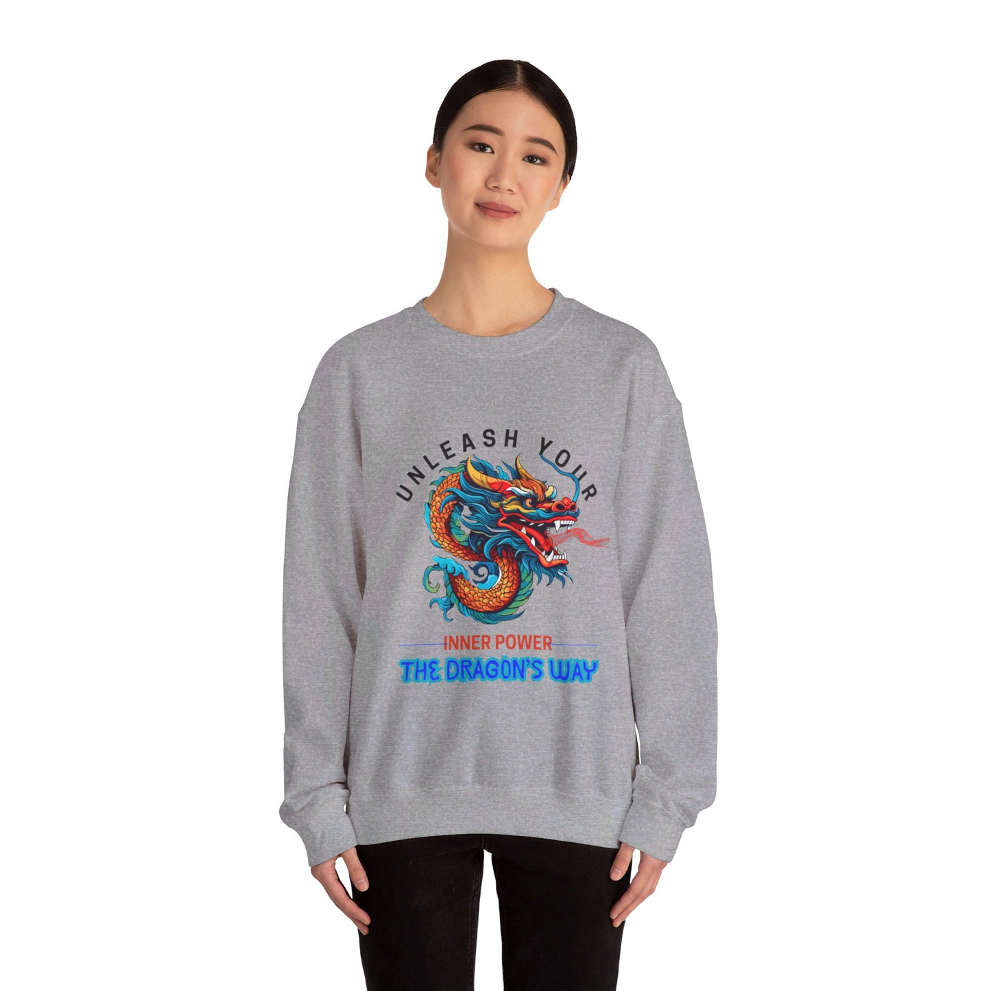 Unisex Heavy Blend™ Crewneck Sweatshirt_ N2 Series SPW UHBCSS PT2WW007_Limited Edition Pure Luxury for Every Occasion by WesternWaves: