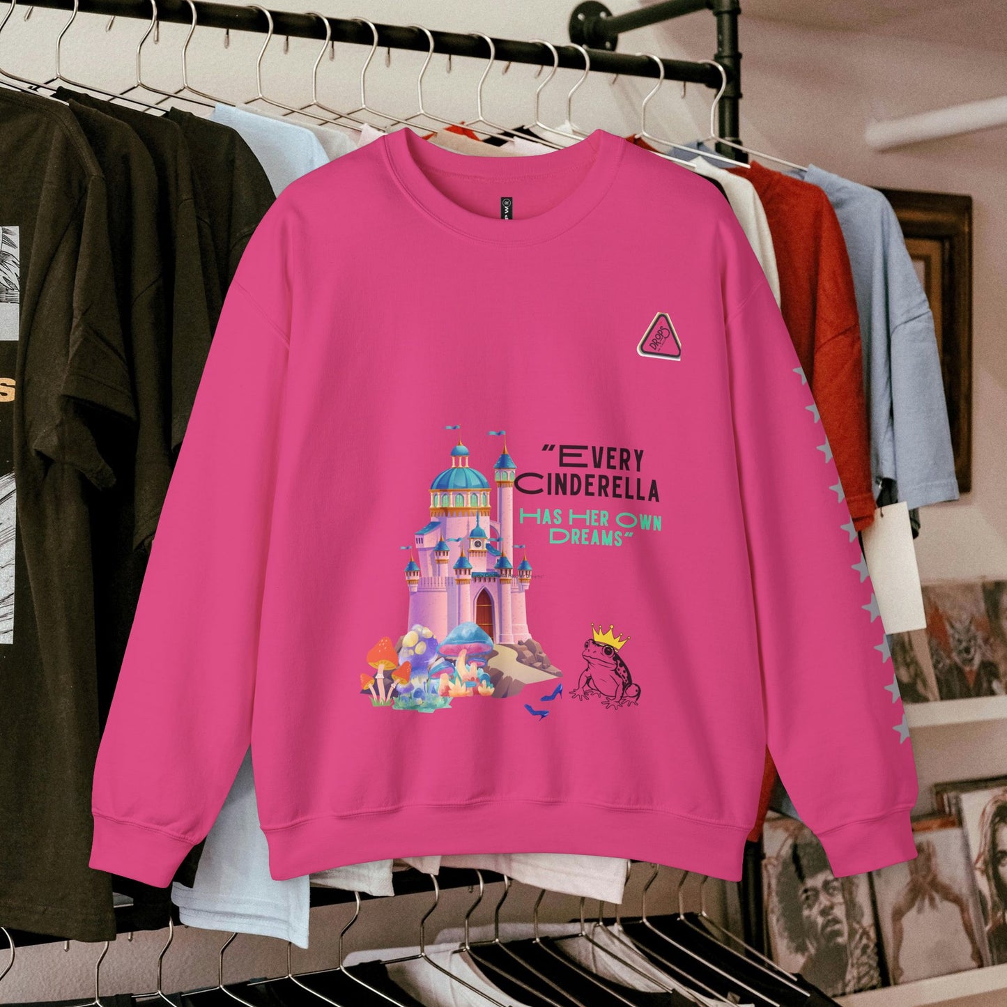 Unisex Heavy Blend™ Crewneck Sweatshirt_ N2 Series UHBCSS PT2WW007_ Limited Edition Pure Luxury  By WesternWaves: