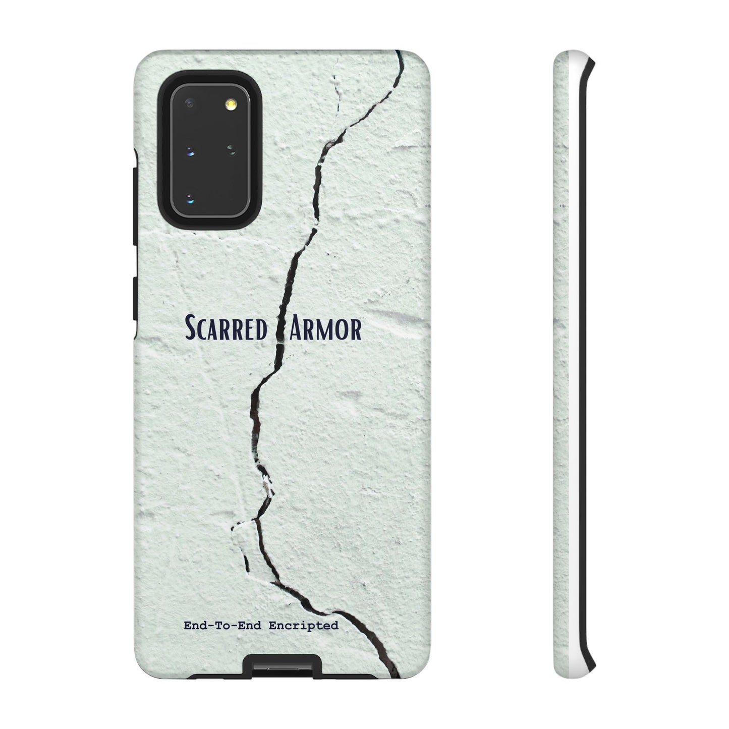 Tough Cases_ Samsung Galaxy Phone Case_ Series N8+ TCPCASE PT2WW003_ Limited Edition  Scarred Armor Design Samsung Galaxy Phone Cases by WesternWaves: