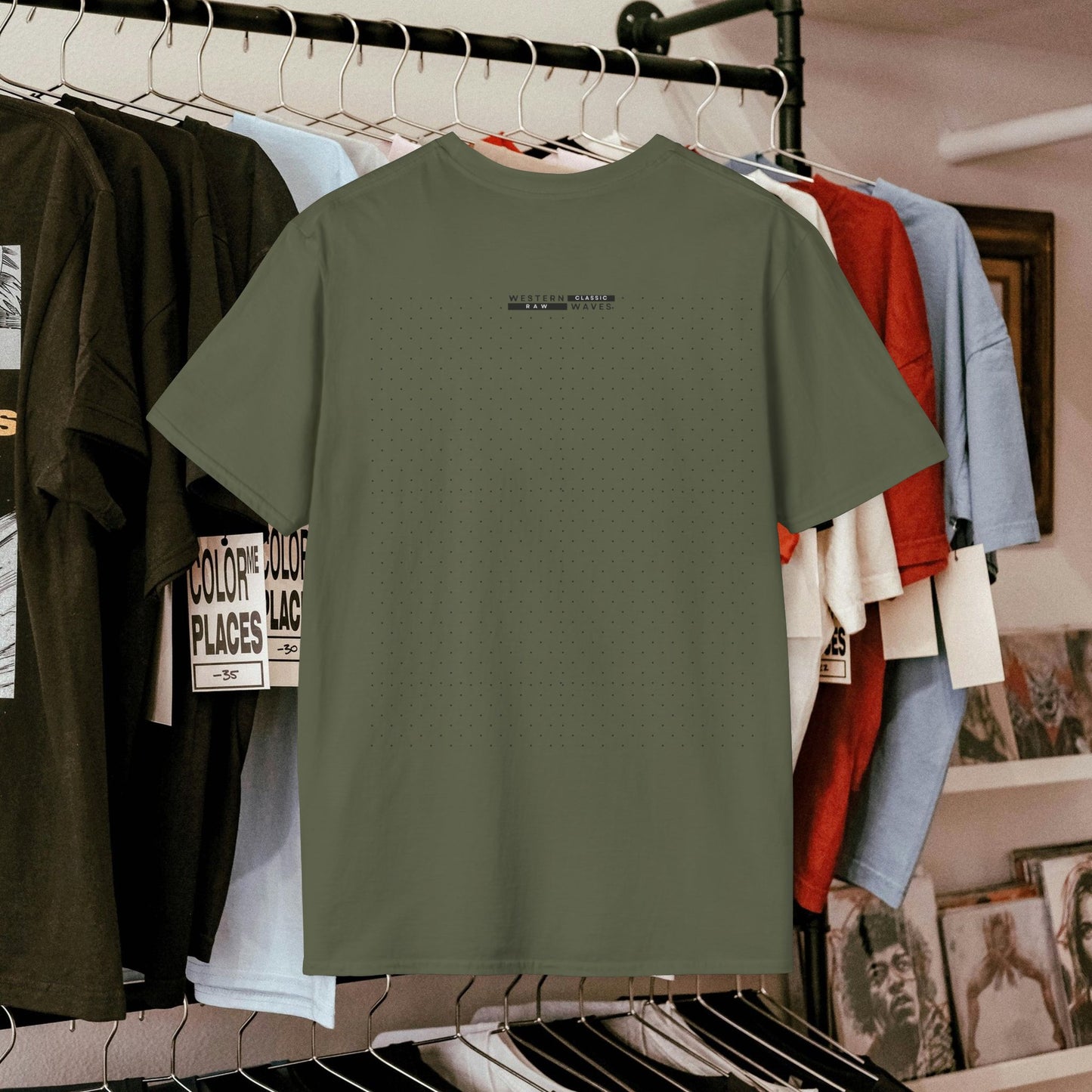 Unisex Softstyle T-Shirt_ N2* Series SPW USSTS FT2WW010_ Redefine Relaxation Limited Edition by WesternWaves: