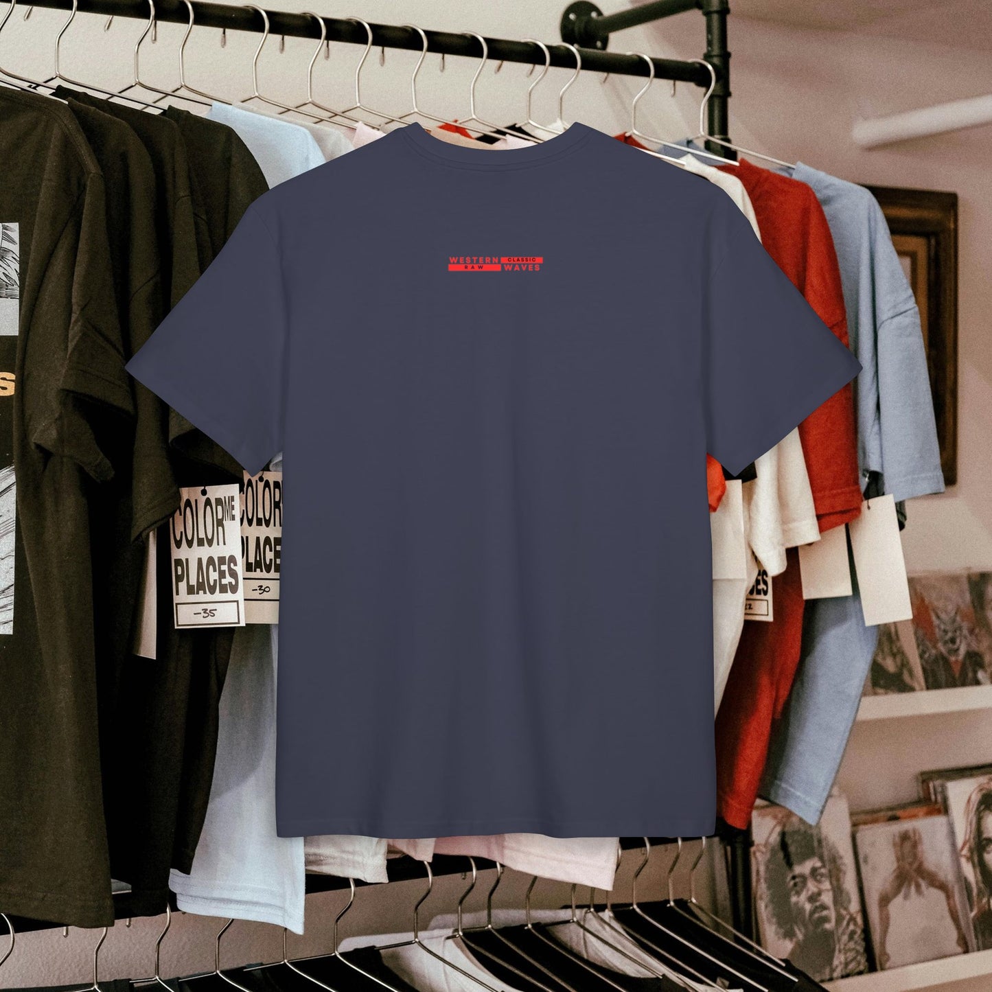 Unisex Oversized Tee_ N6+ Series USOSTEE PT2WW005_ Limited Edition by WesternWaves