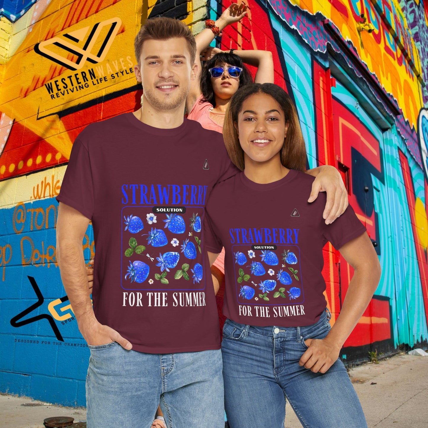 Unisex Heavy Cotton Tee_ N6* Series USHCTEE PT2WW004_ Limited Edition by WesternWaves_