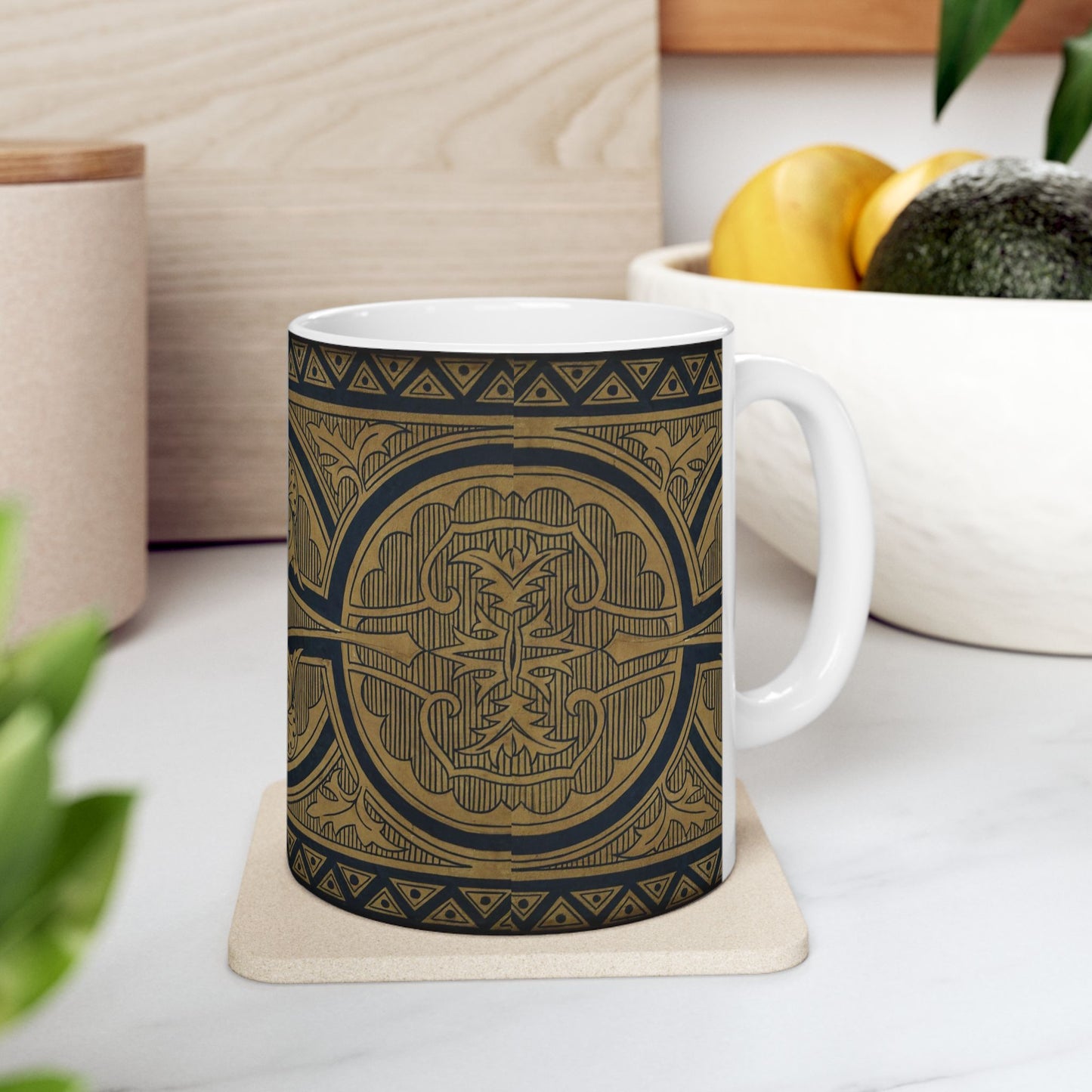 Ceramic Mug (11oz, 15oz)_ N2+ Series CM10OZ&15OZ PT2WW004_ Limited Edition by WesternWaves: